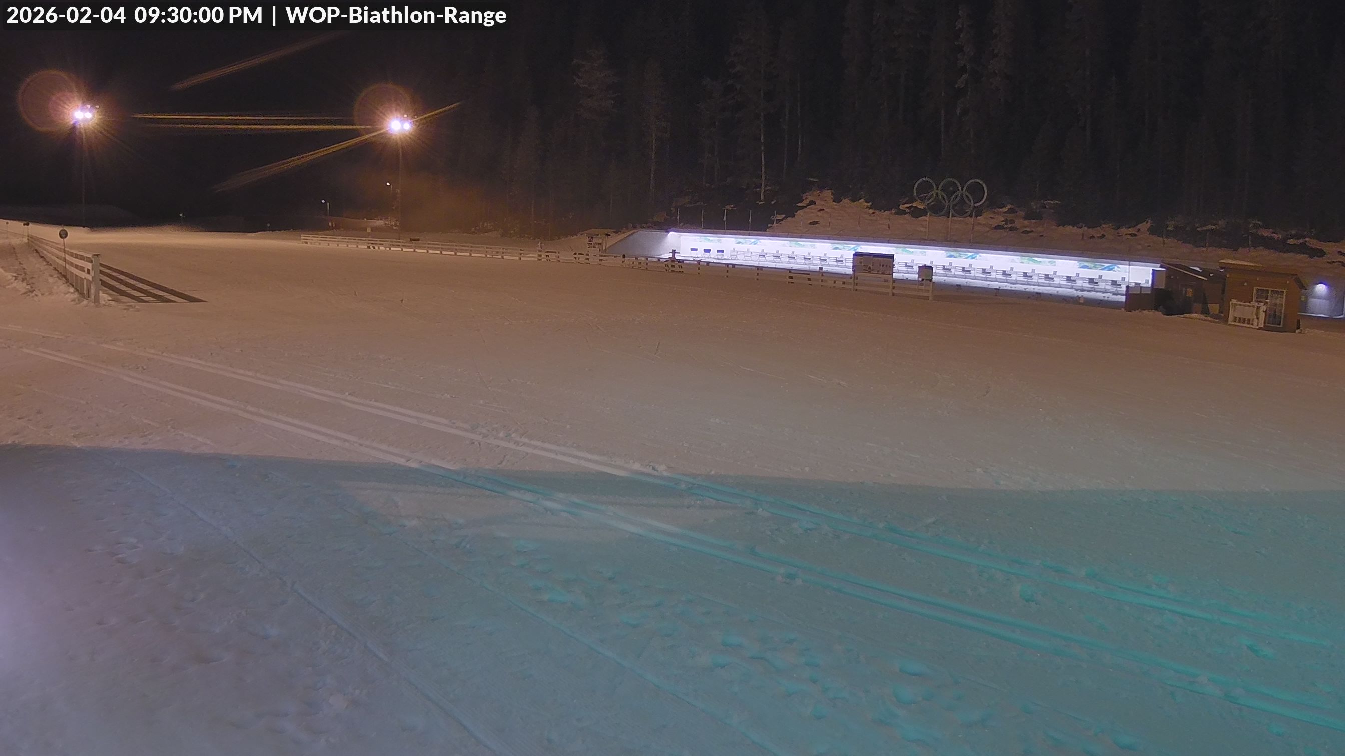 View looking North East to the Olympic Biathlon Range