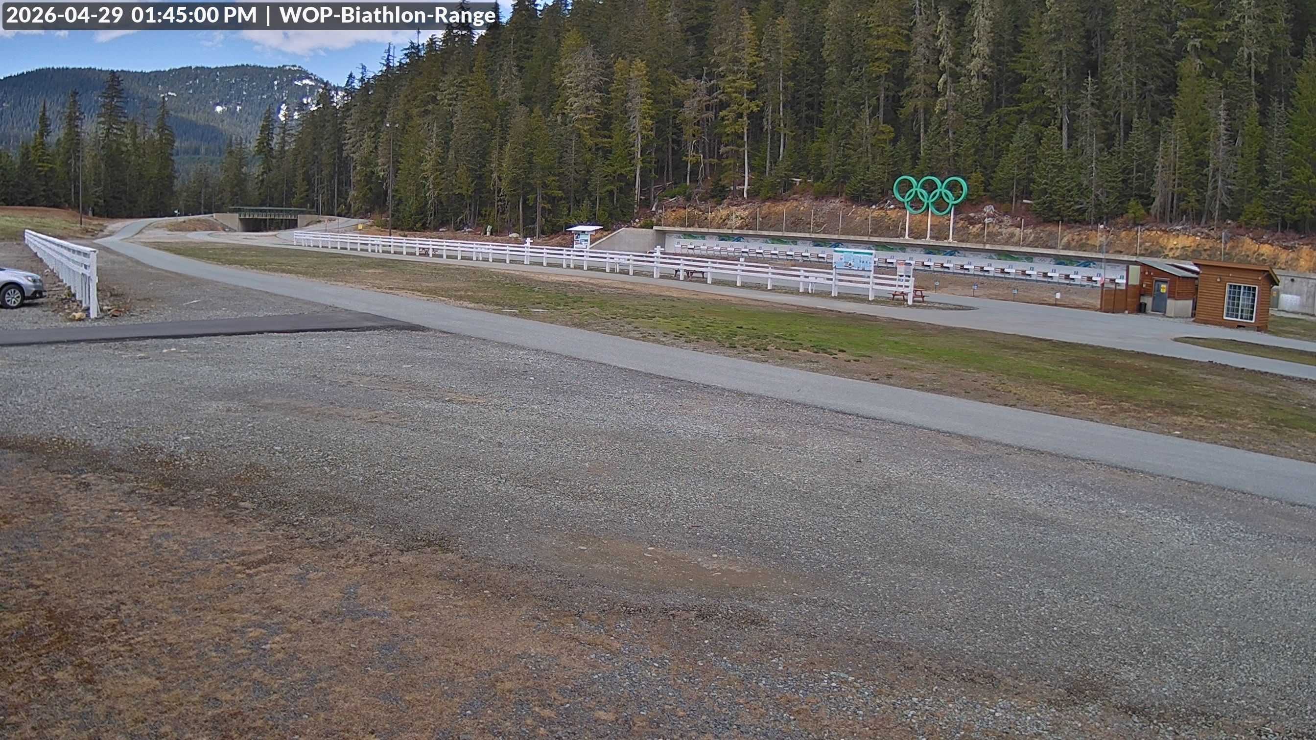 View looking North East to the Olympic Biathlon Range