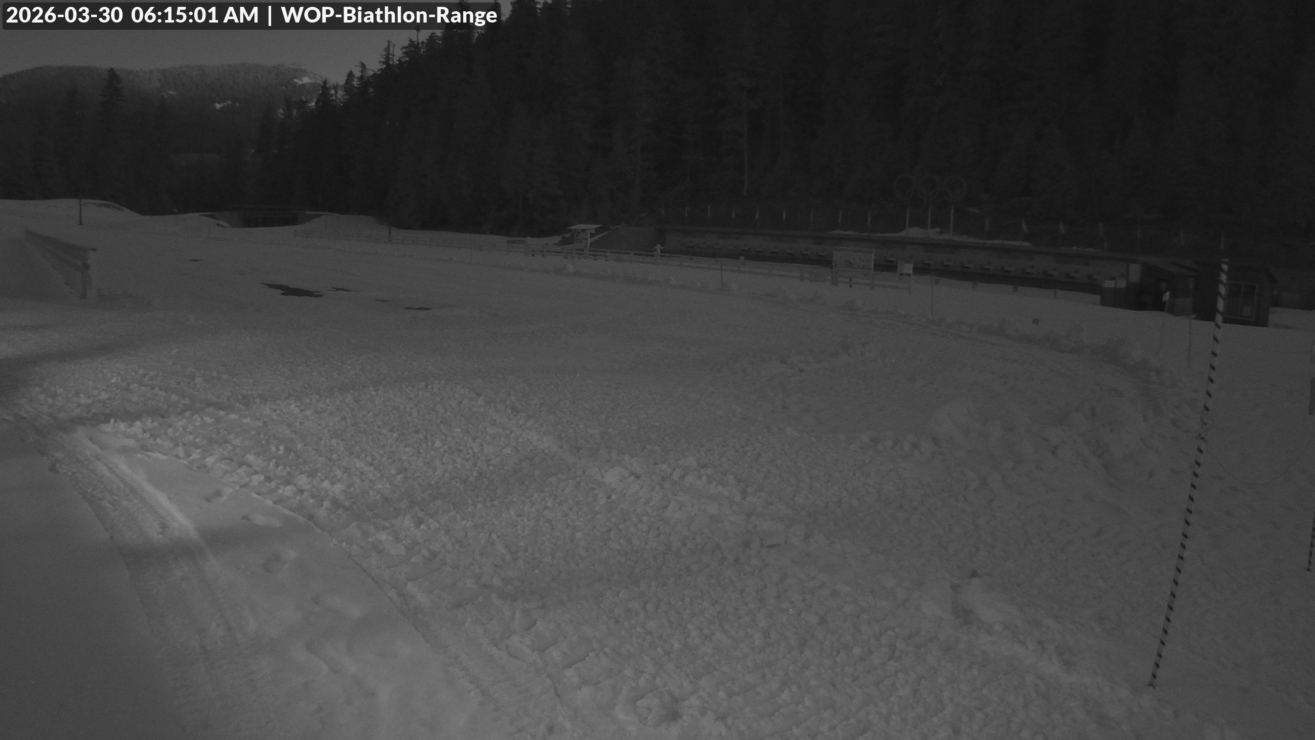 View looking North East to the Olympic Biathlon Range