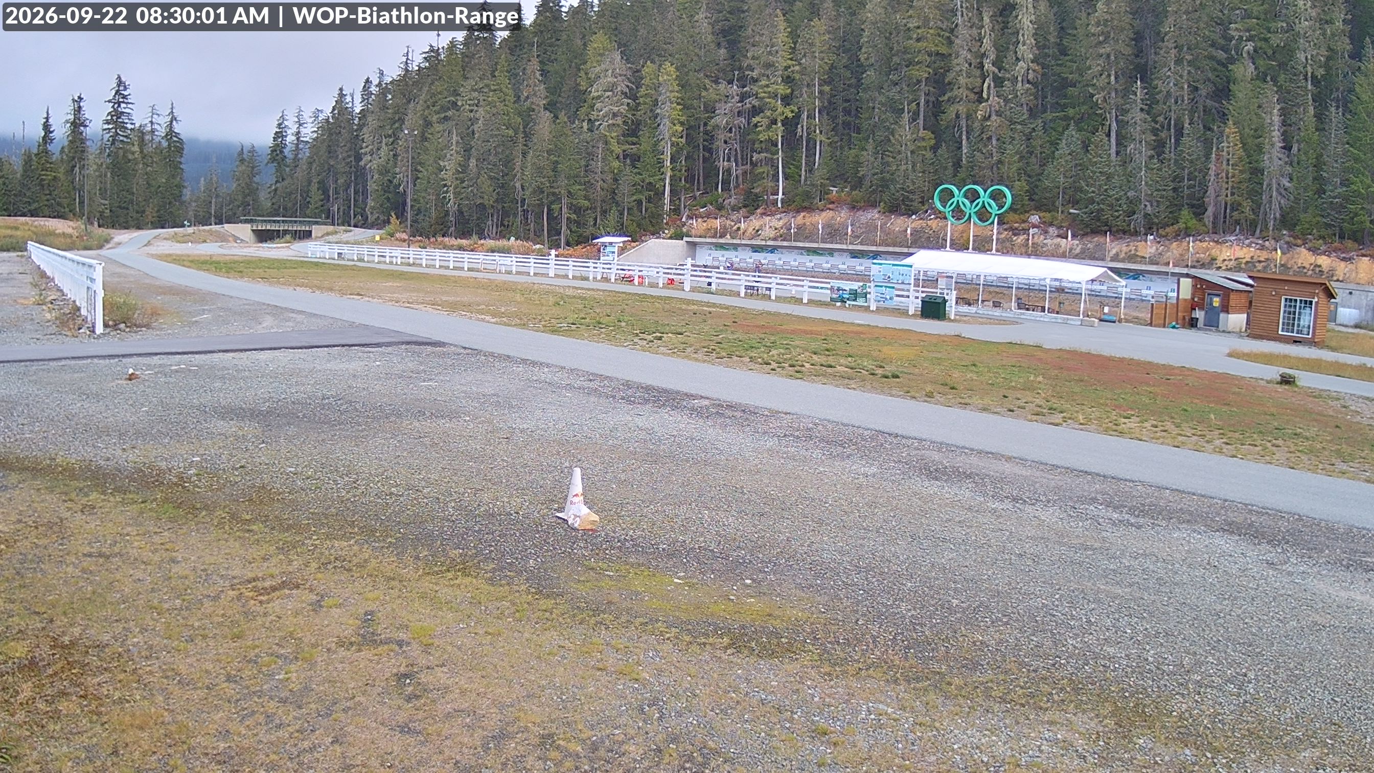 View looking North East to the Olympic Biathlon Range