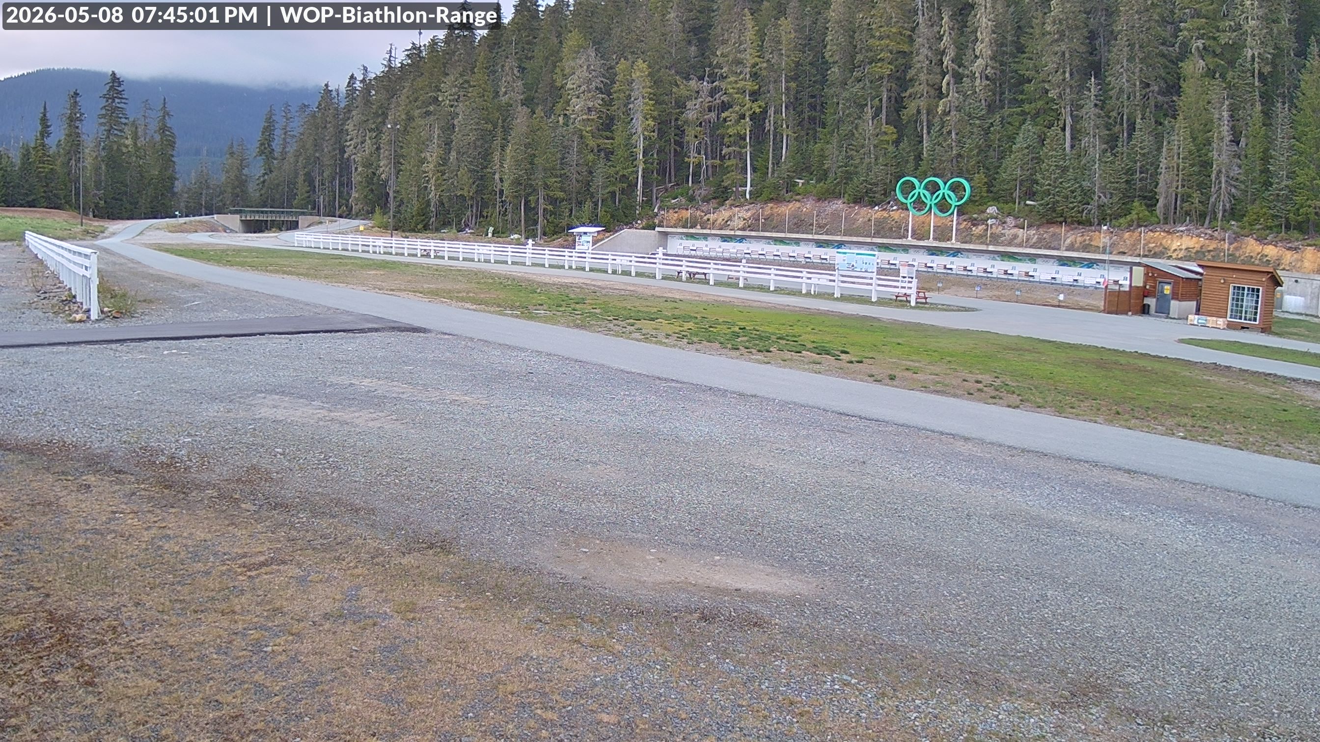 View looking North East to the Olympic Biathlon Range