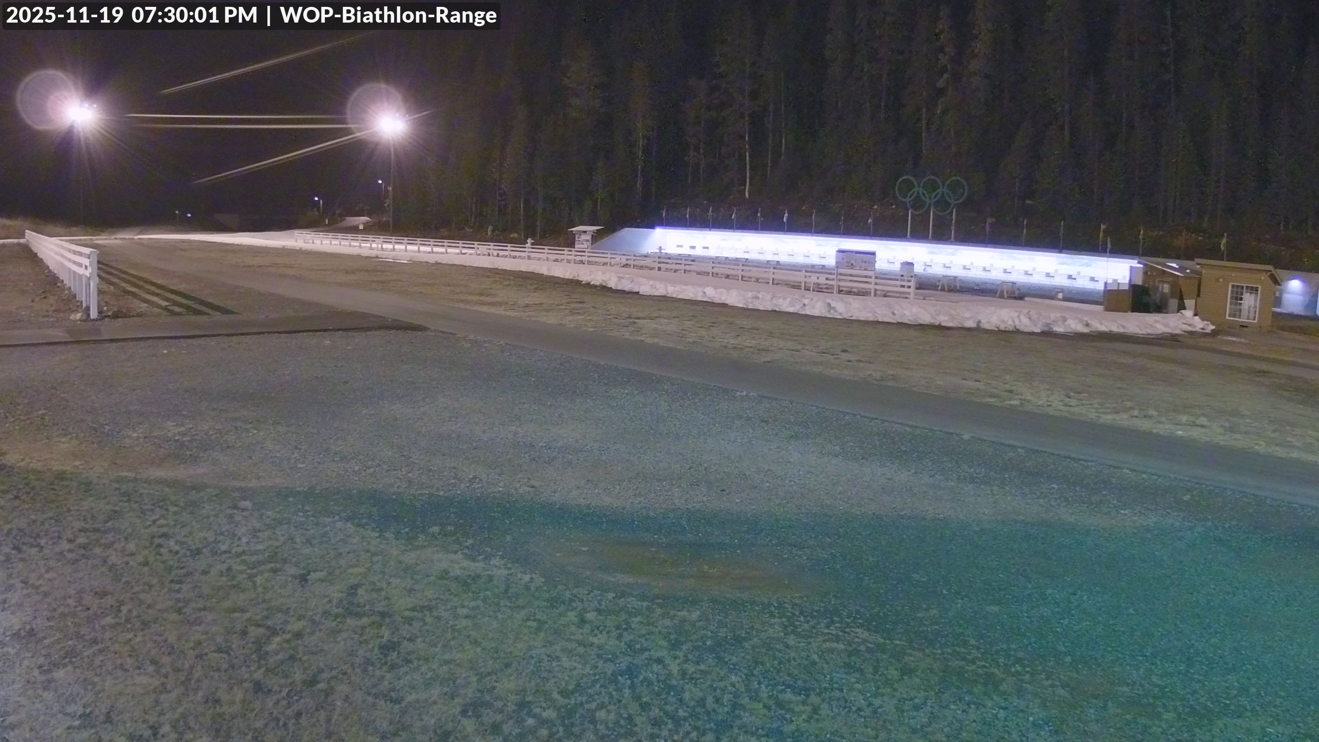 View looking North East to the Olympic Biathlon Range