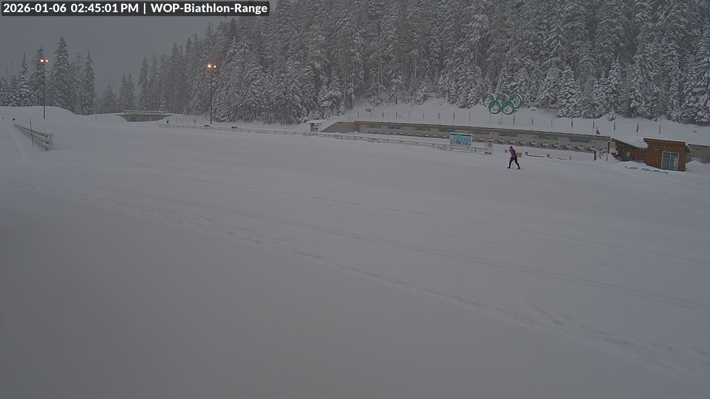 View looking North East to the Olympic Biathlon Range