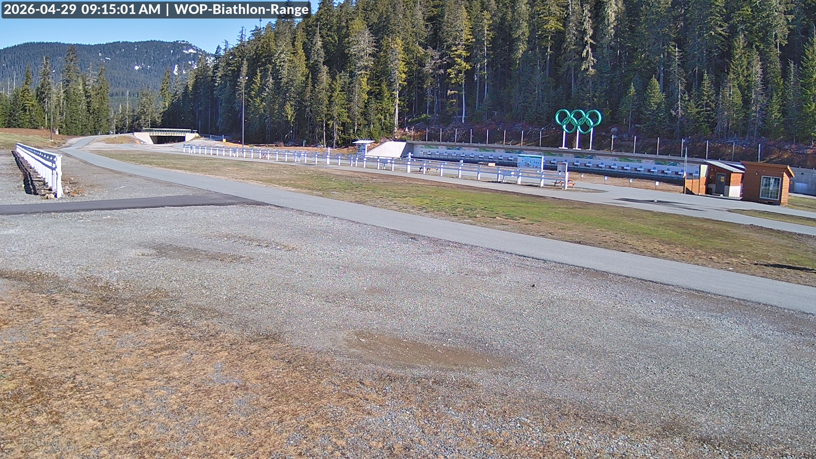 View looking North East to the Olympic Biathlon Range