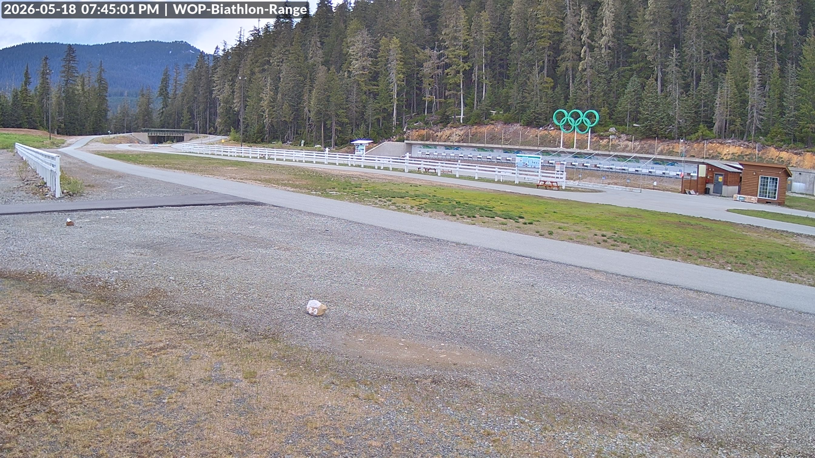 View looking North East to the Olympic Biathlon Range