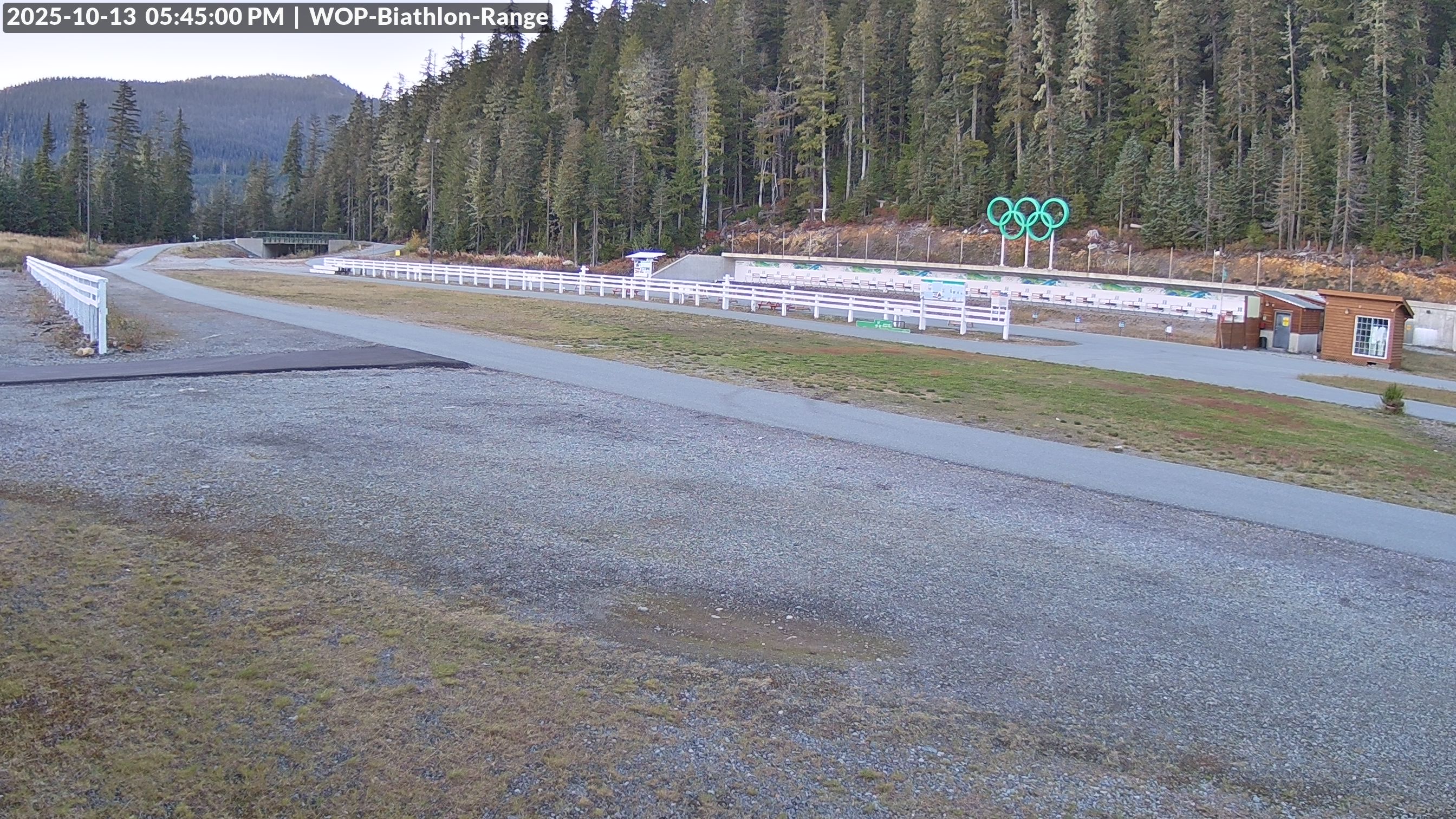 View looking North East to the Olympic Biathlon Range
