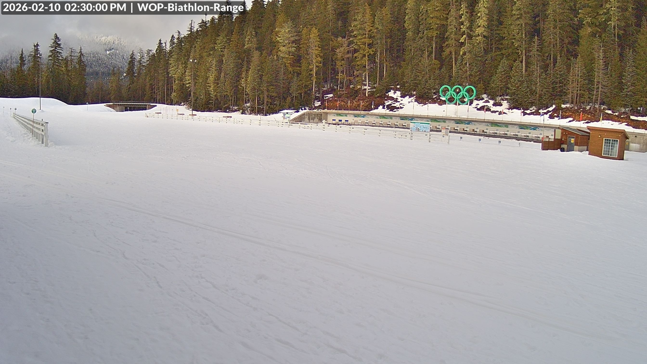 View looking North East to the Olympic Biathlon Range