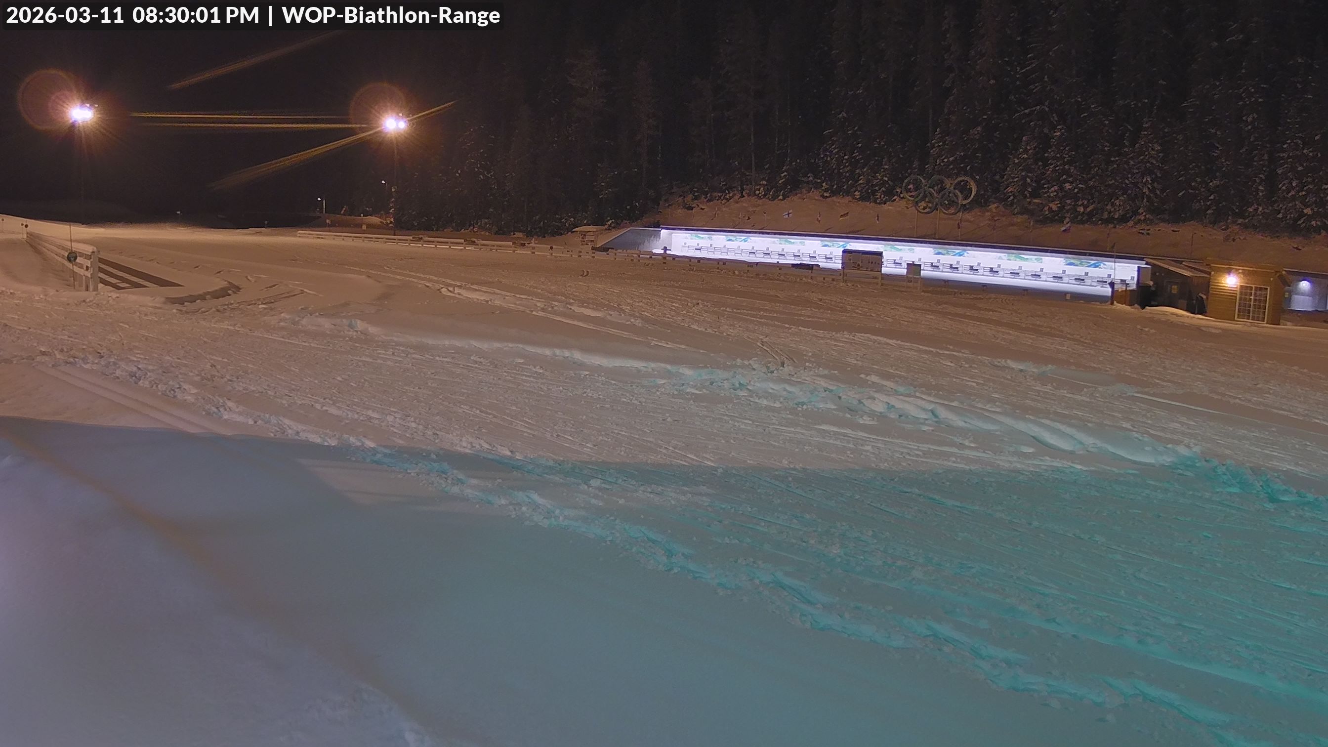 View looking North East to the Olympic Biathlon Range