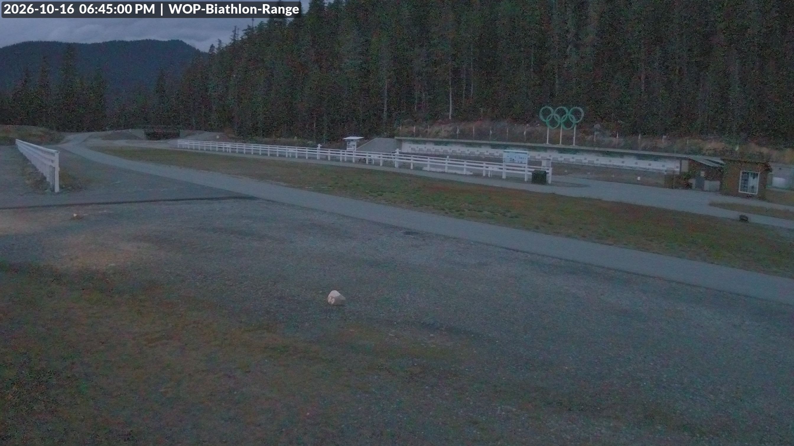 View looking North East to the Olympic Biathlon Range