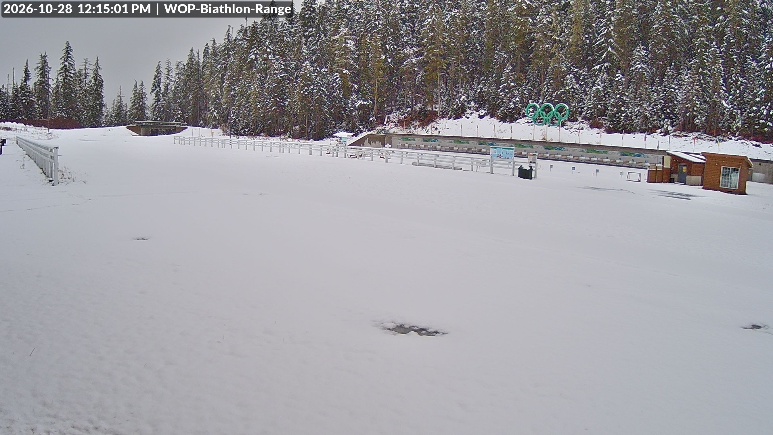 View looking North East to the Olympic Biathlon Range