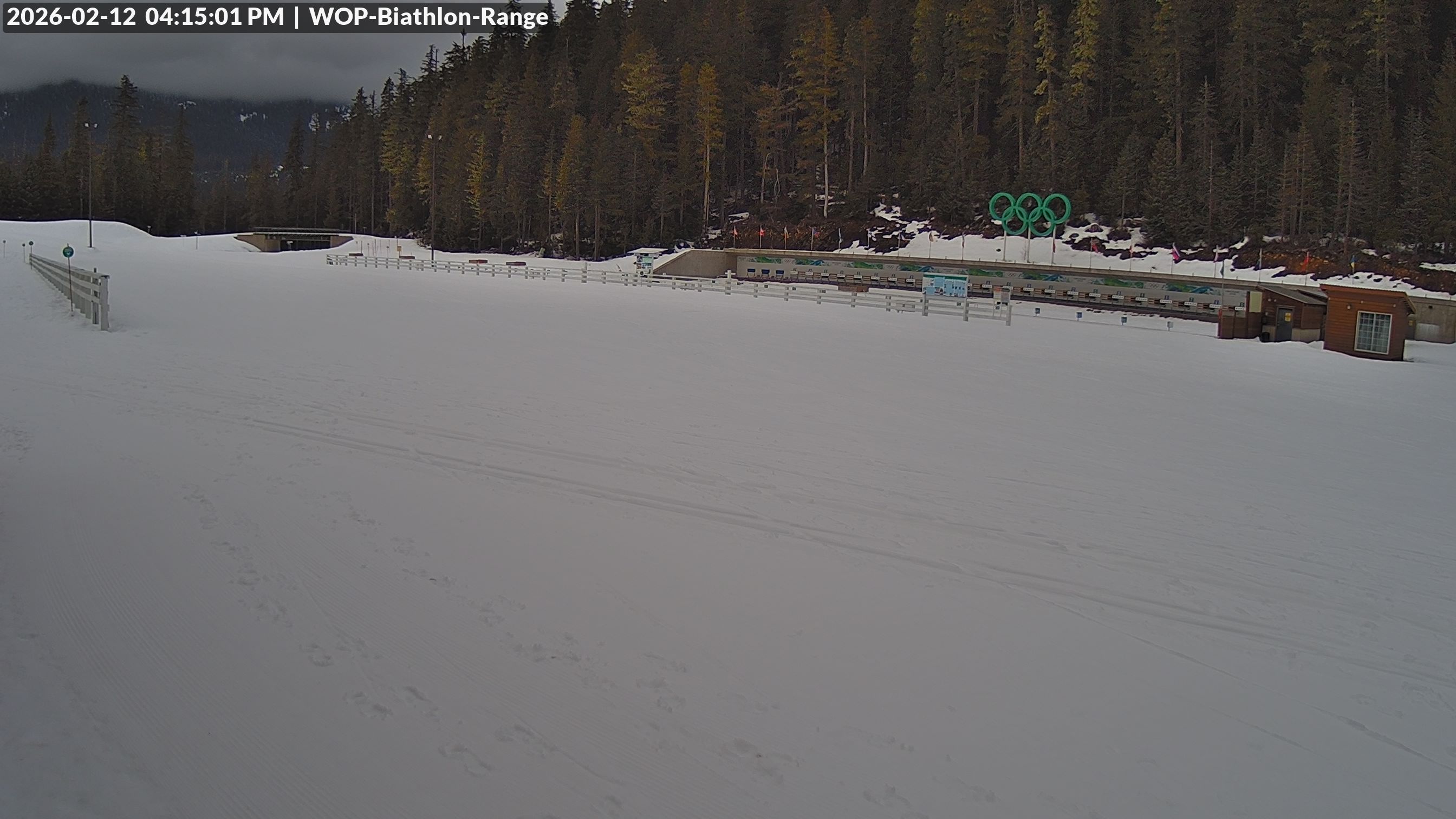 View looking North East to the Olympic Biathlon Range