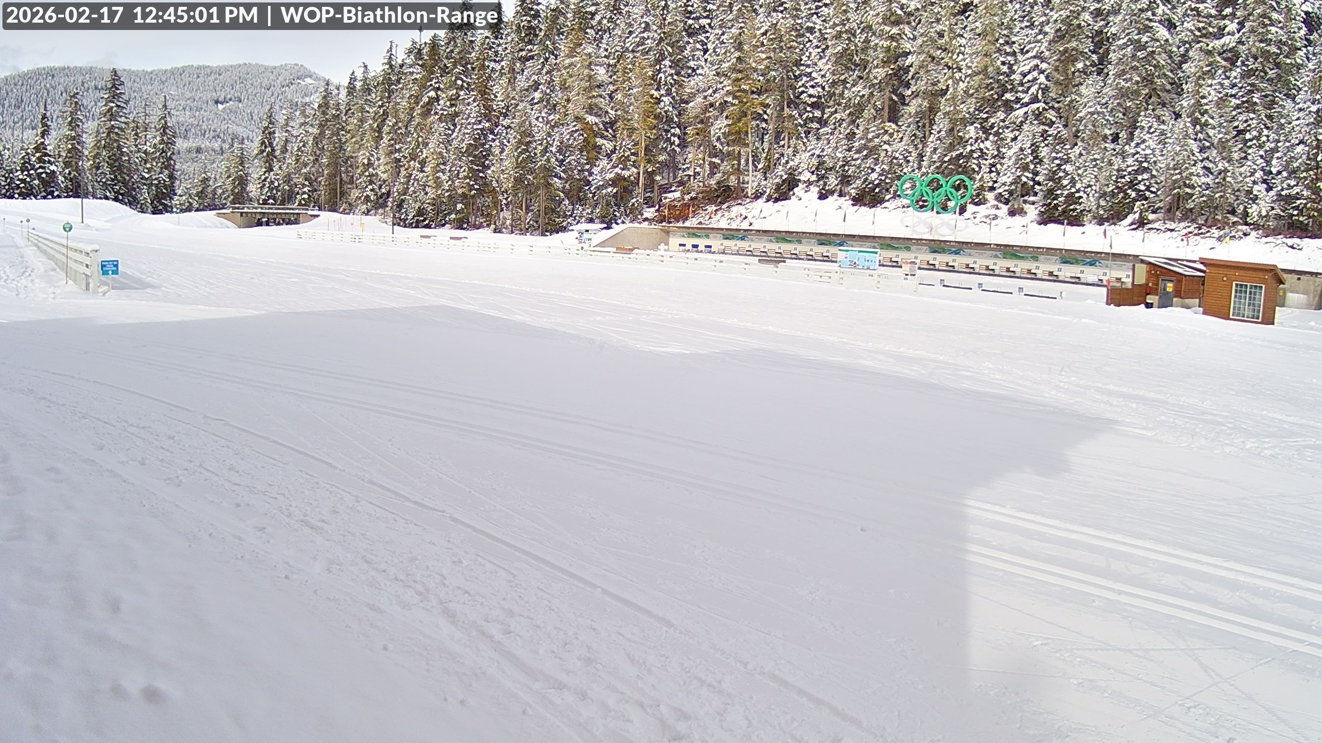 View looking North East to the Olympic Biathlon Range