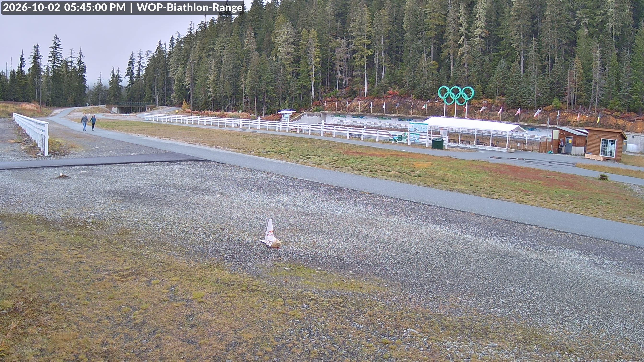 View looking North East to the Olympic Biathlon Range