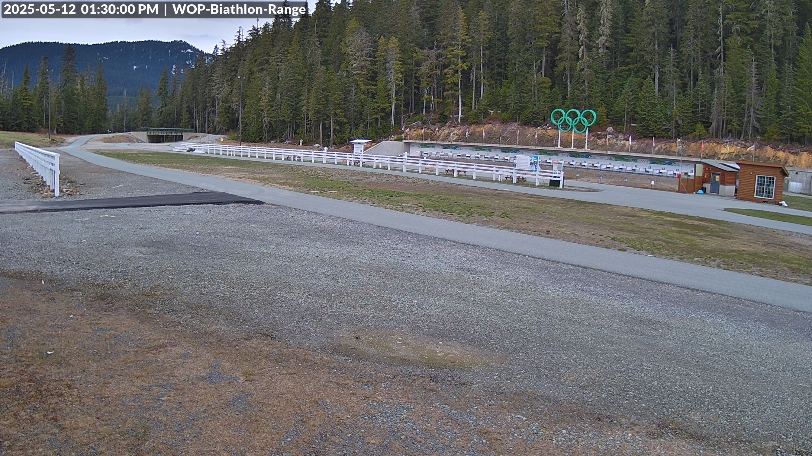 View looking North East to the Olympic Biathlon Range