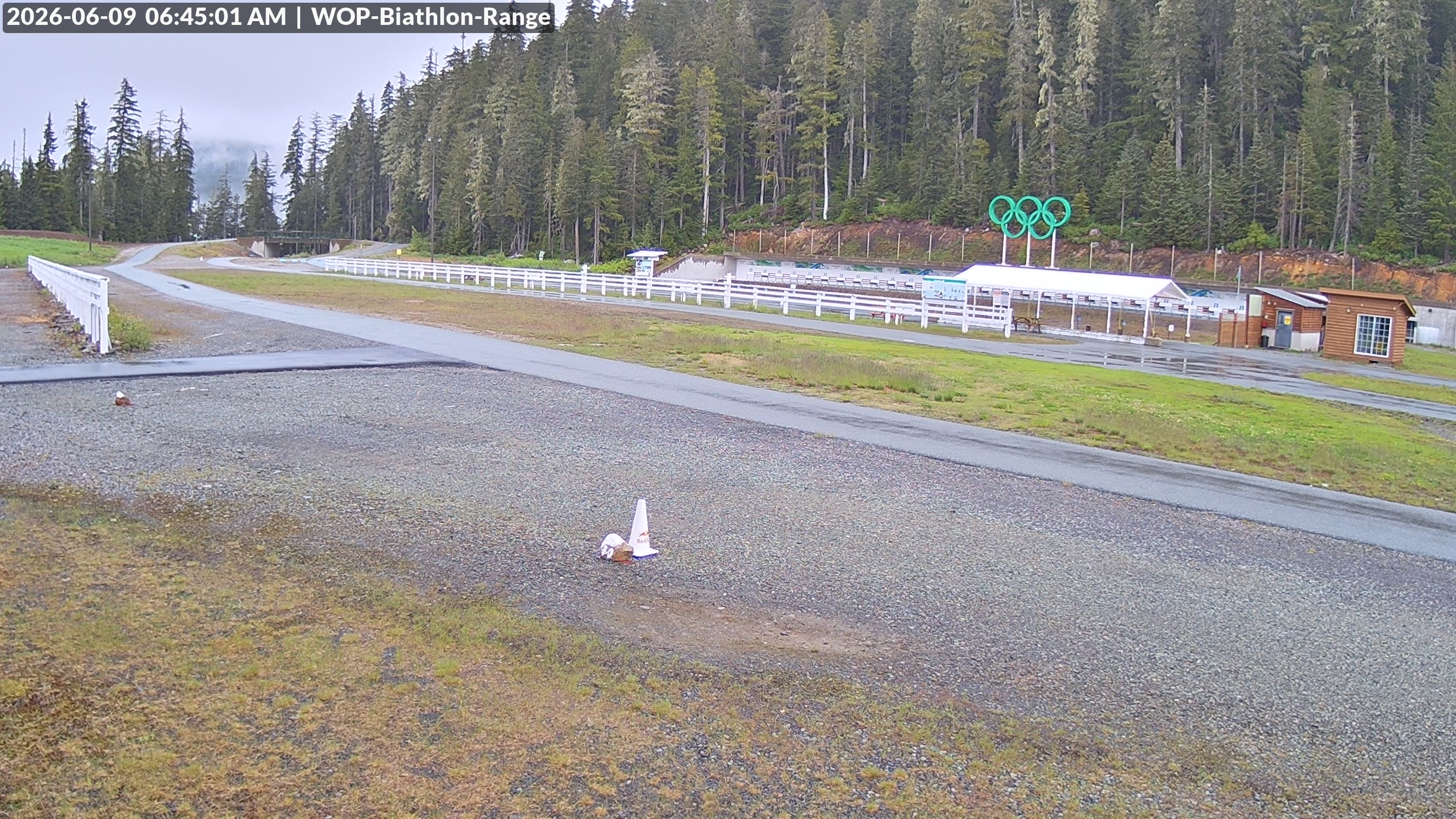 View looking North East to the Olympic Biathlon Range
