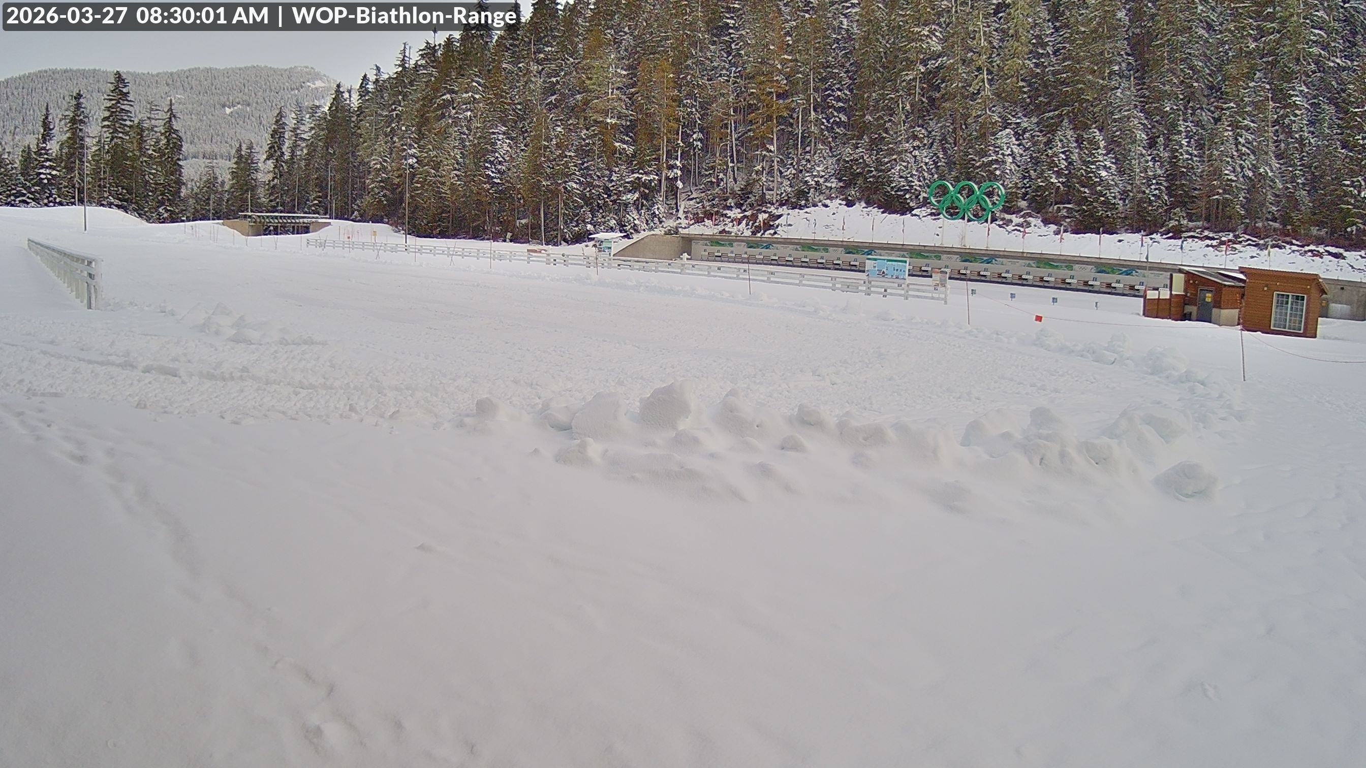 View looking North East to the Olympic Biathlon Range