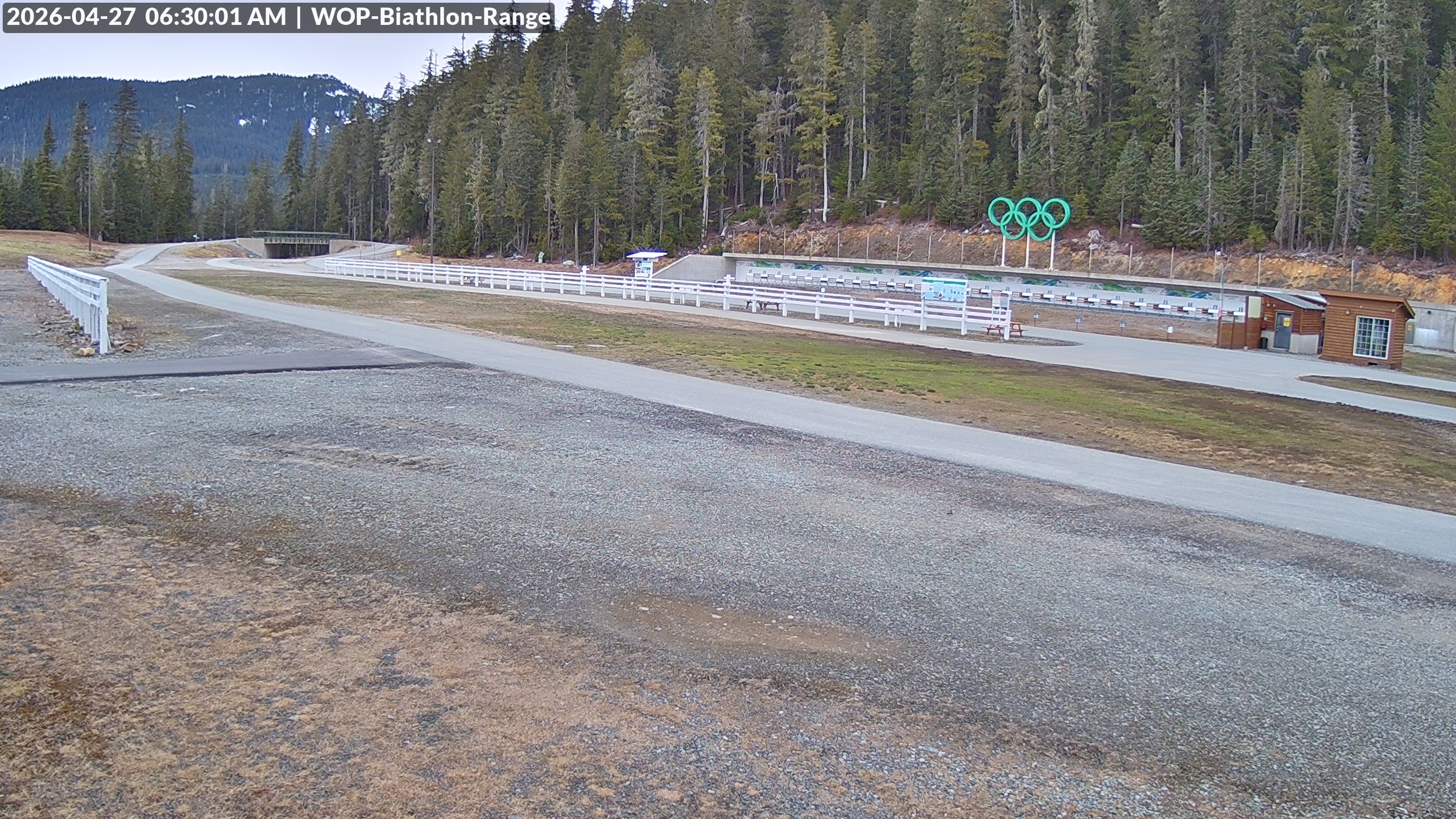 View looking North East to the Olympic Biathlon Range