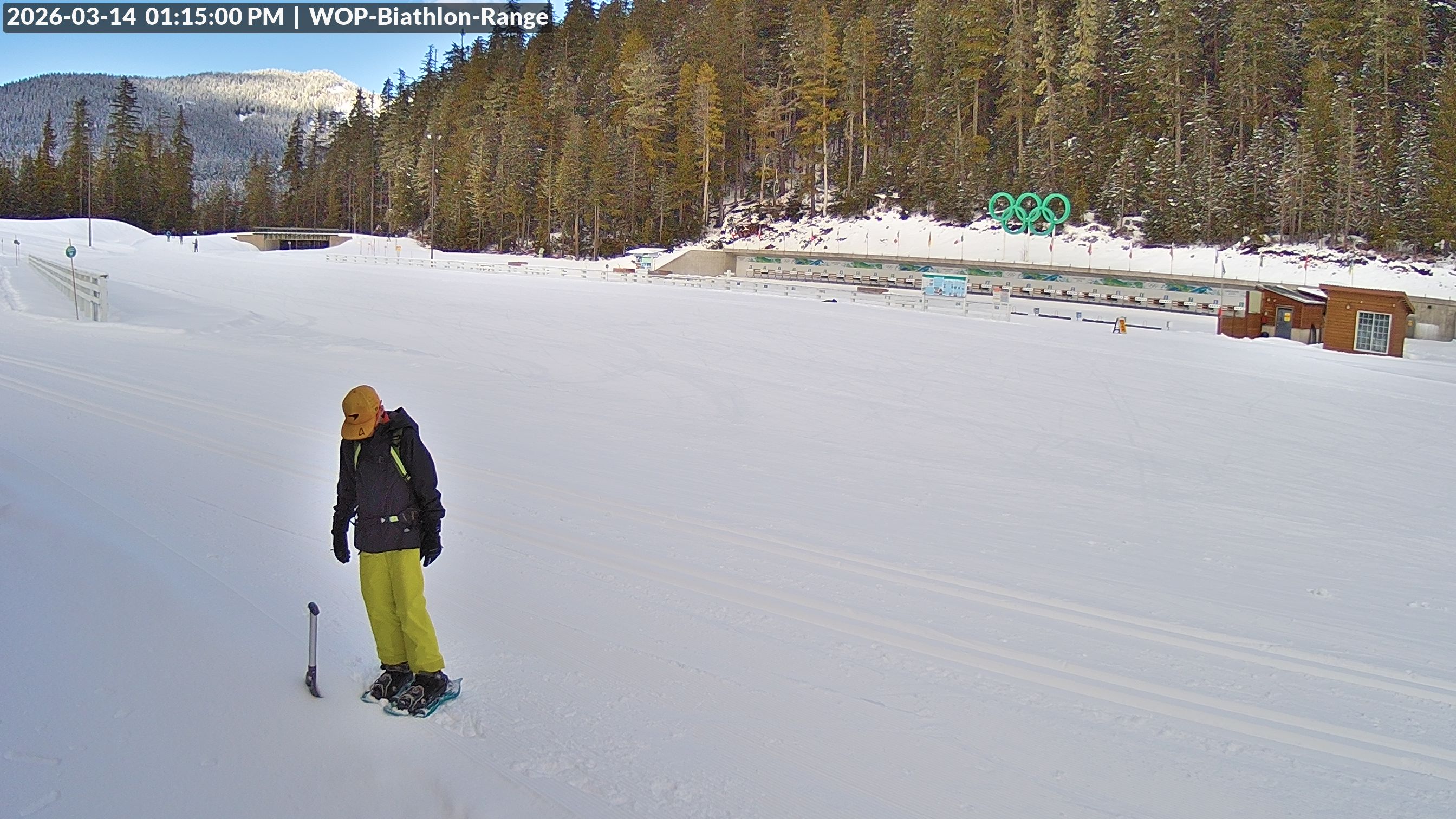 View looking North East to the Olympic Biathlon Range