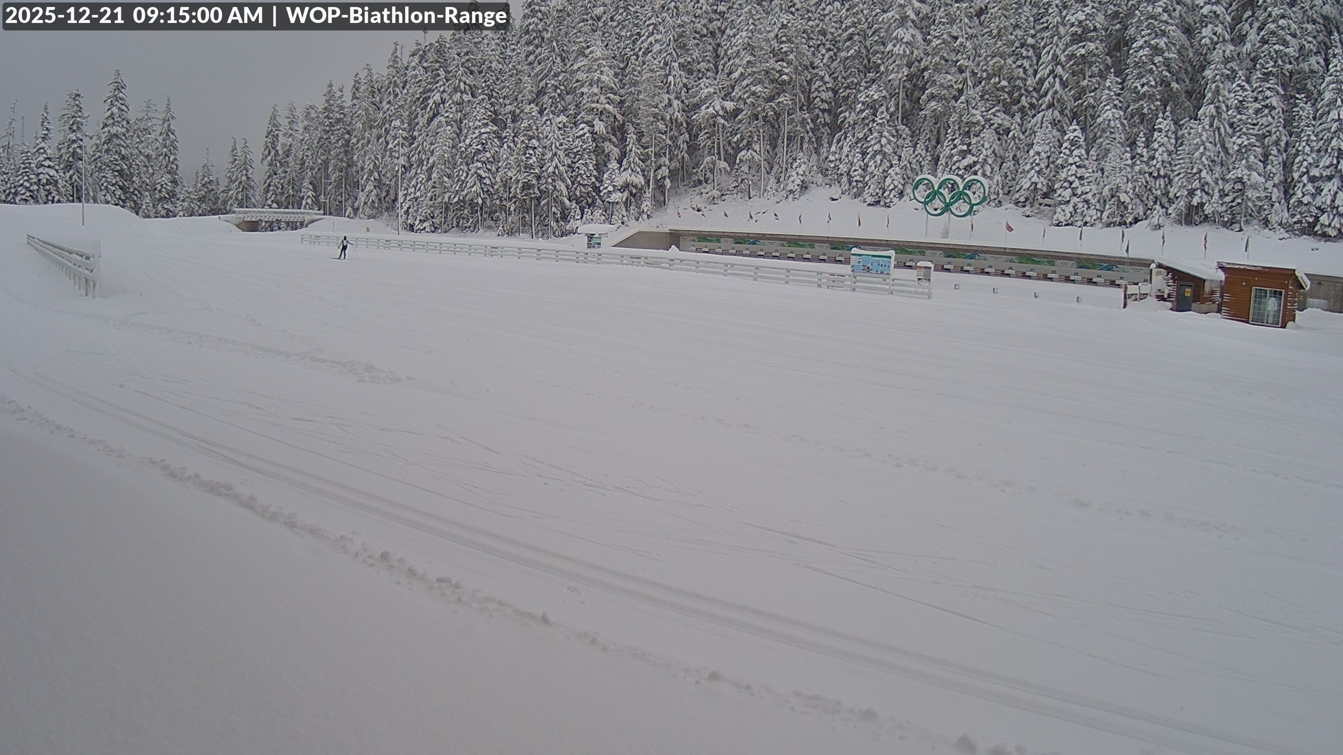View looking North East to the Olympic Biathlon Range