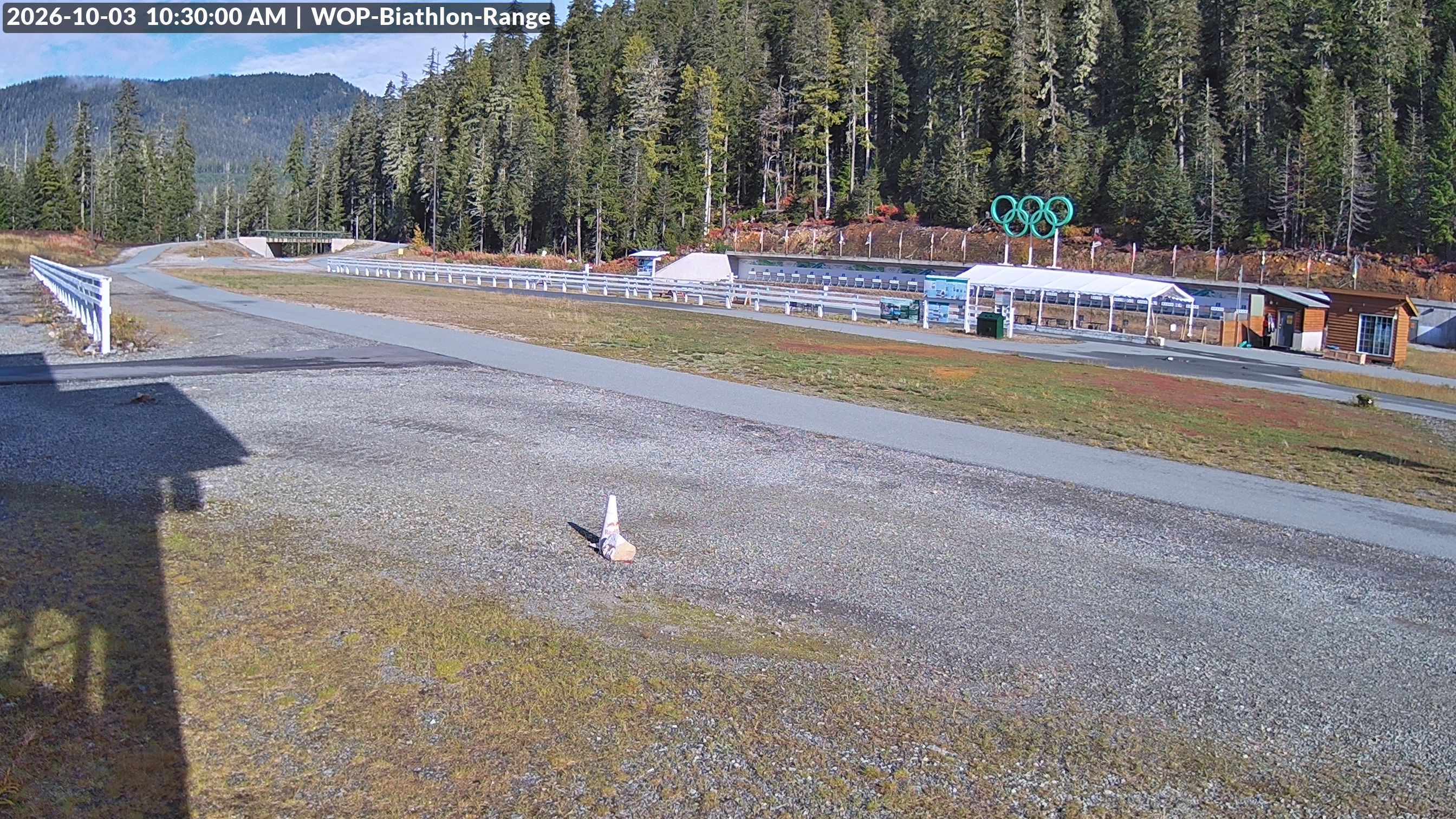 View looking North East to the Olympic Biathlon Range