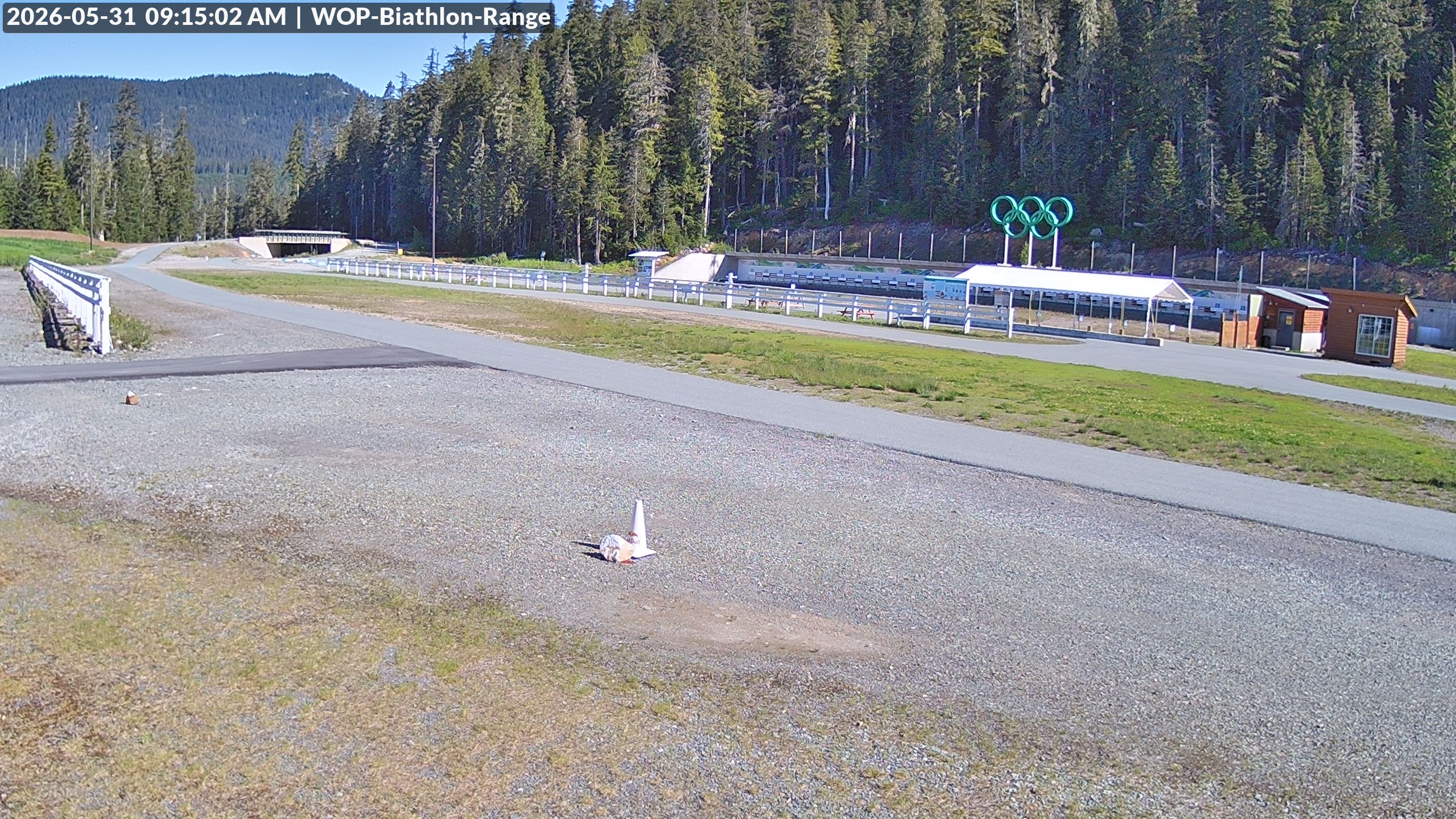 View looking North East to the Olympic Biathlon Range
