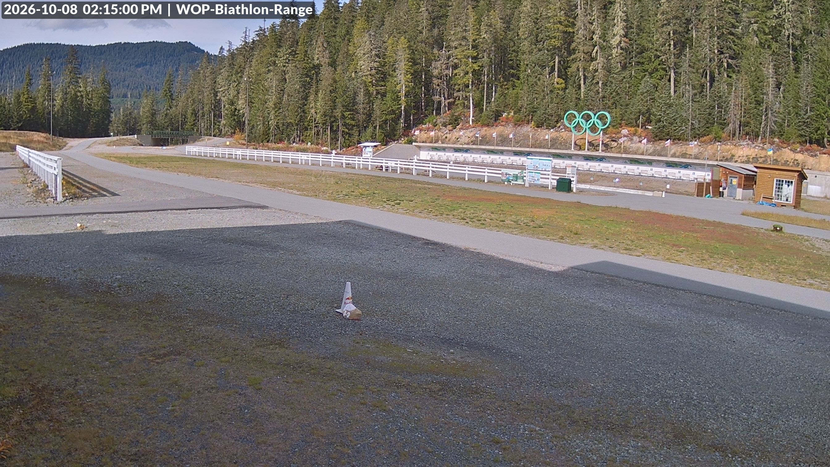 View looking North East to the Olympic Biathlon Range