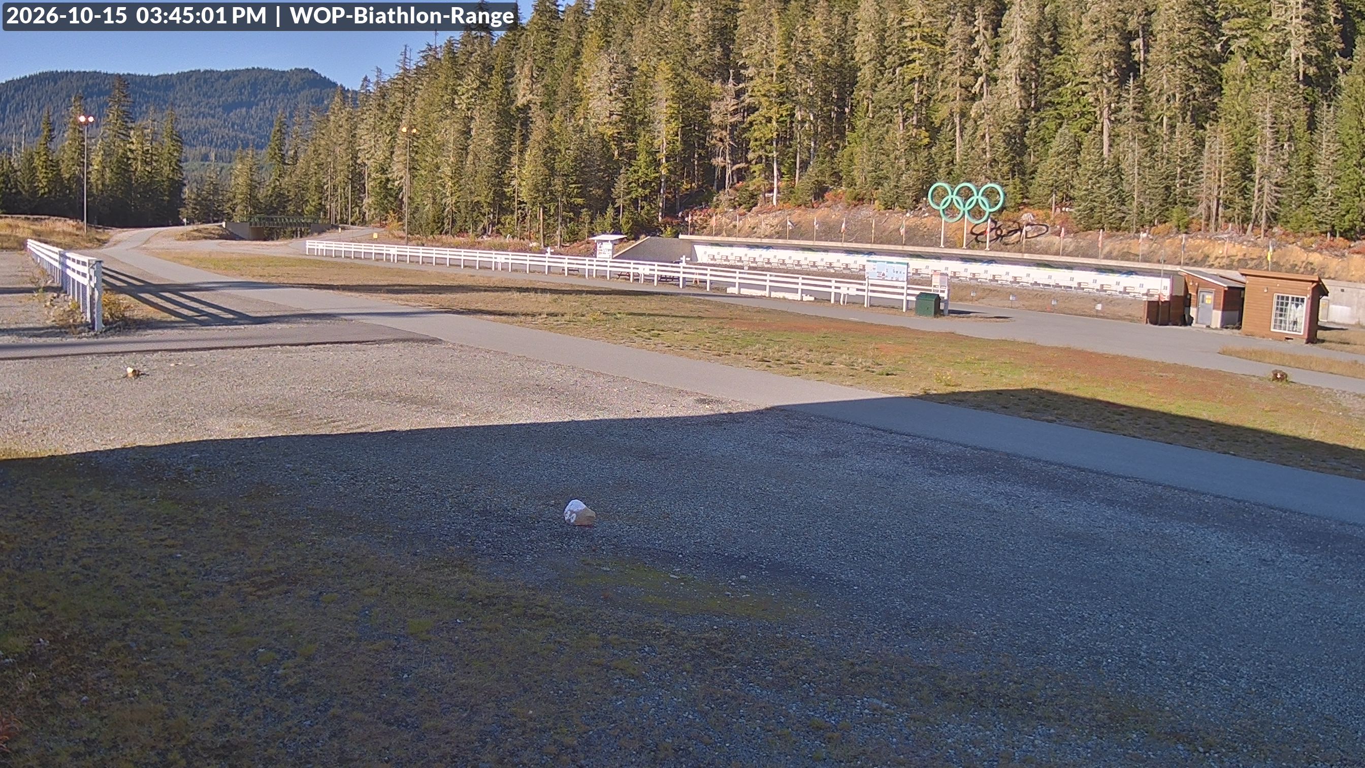 View looking North East to the Olympic Biathlon Range