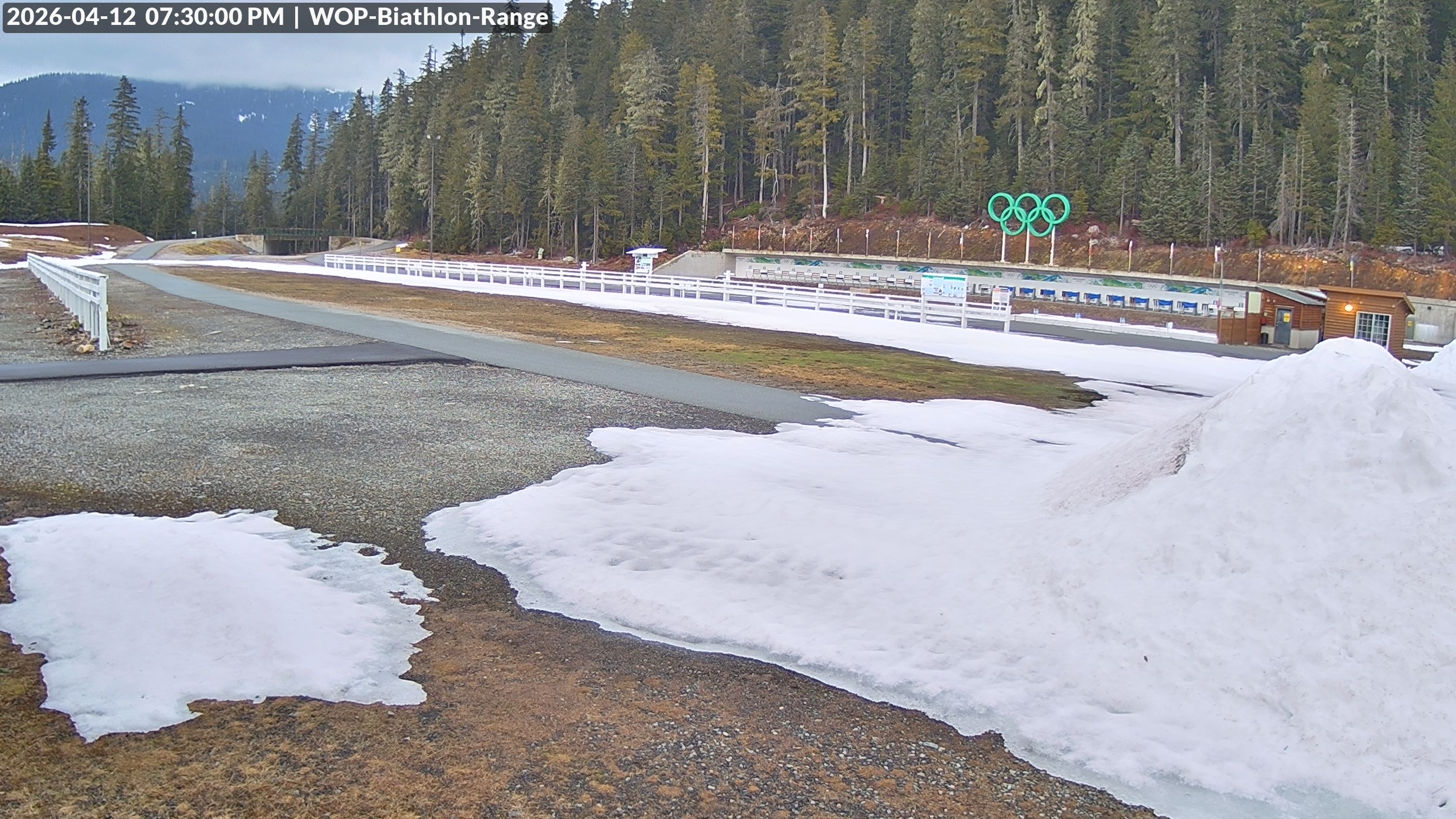 View looking North East to the Olympic Biathlon Range