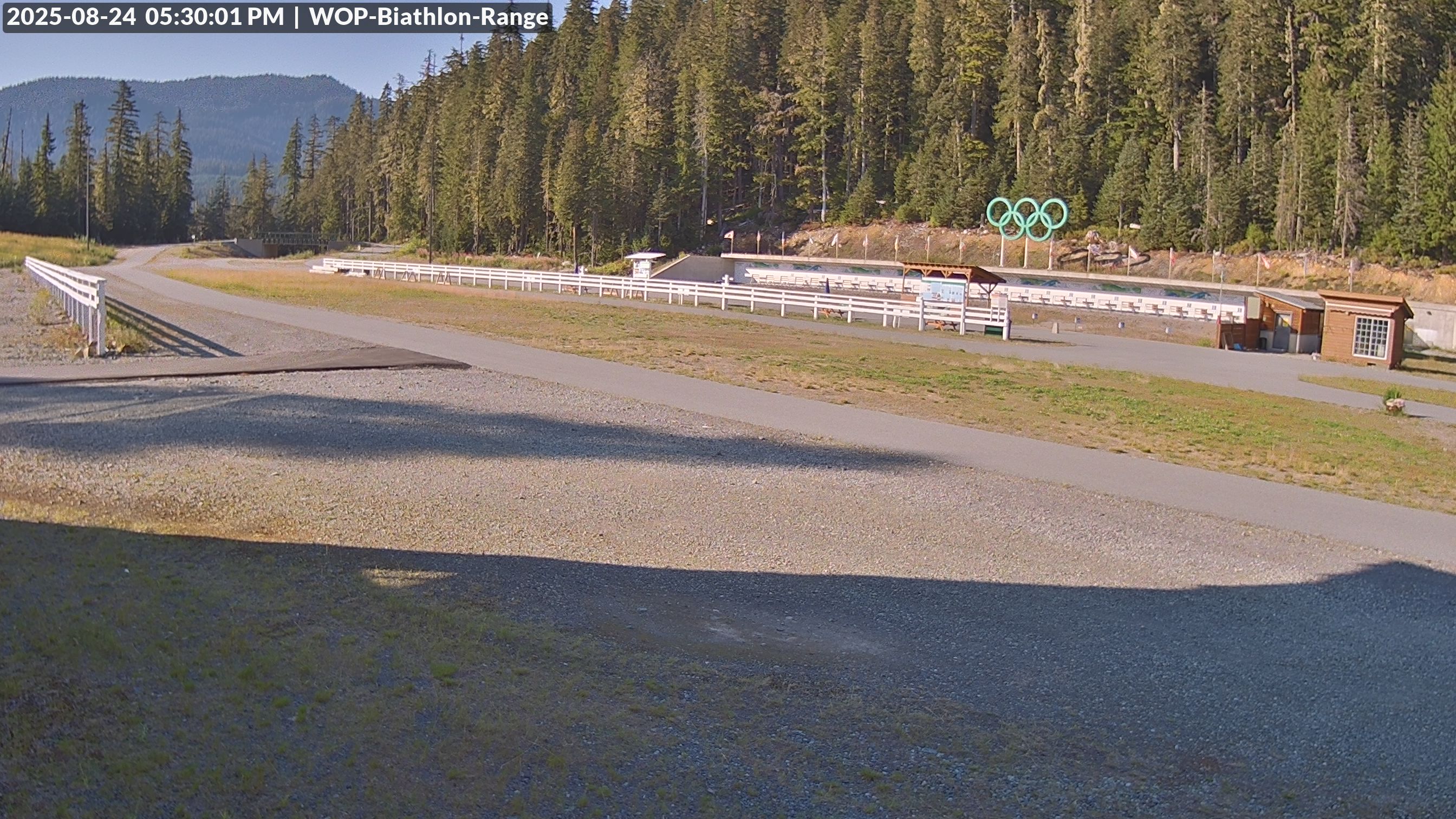 View looking North East to the Olympic Biathlon Range