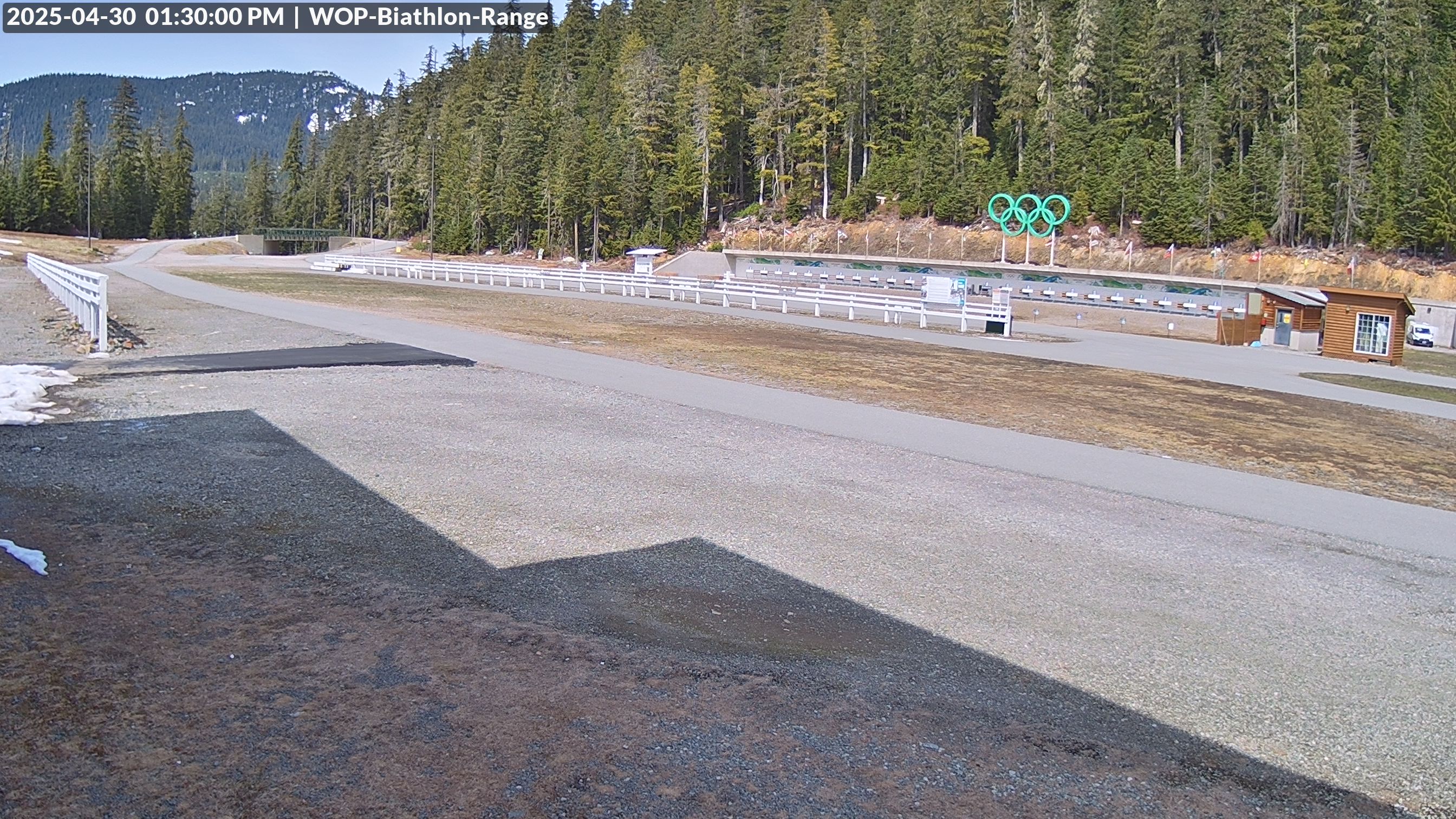 View looking North East to the Olympic Biathlon Range