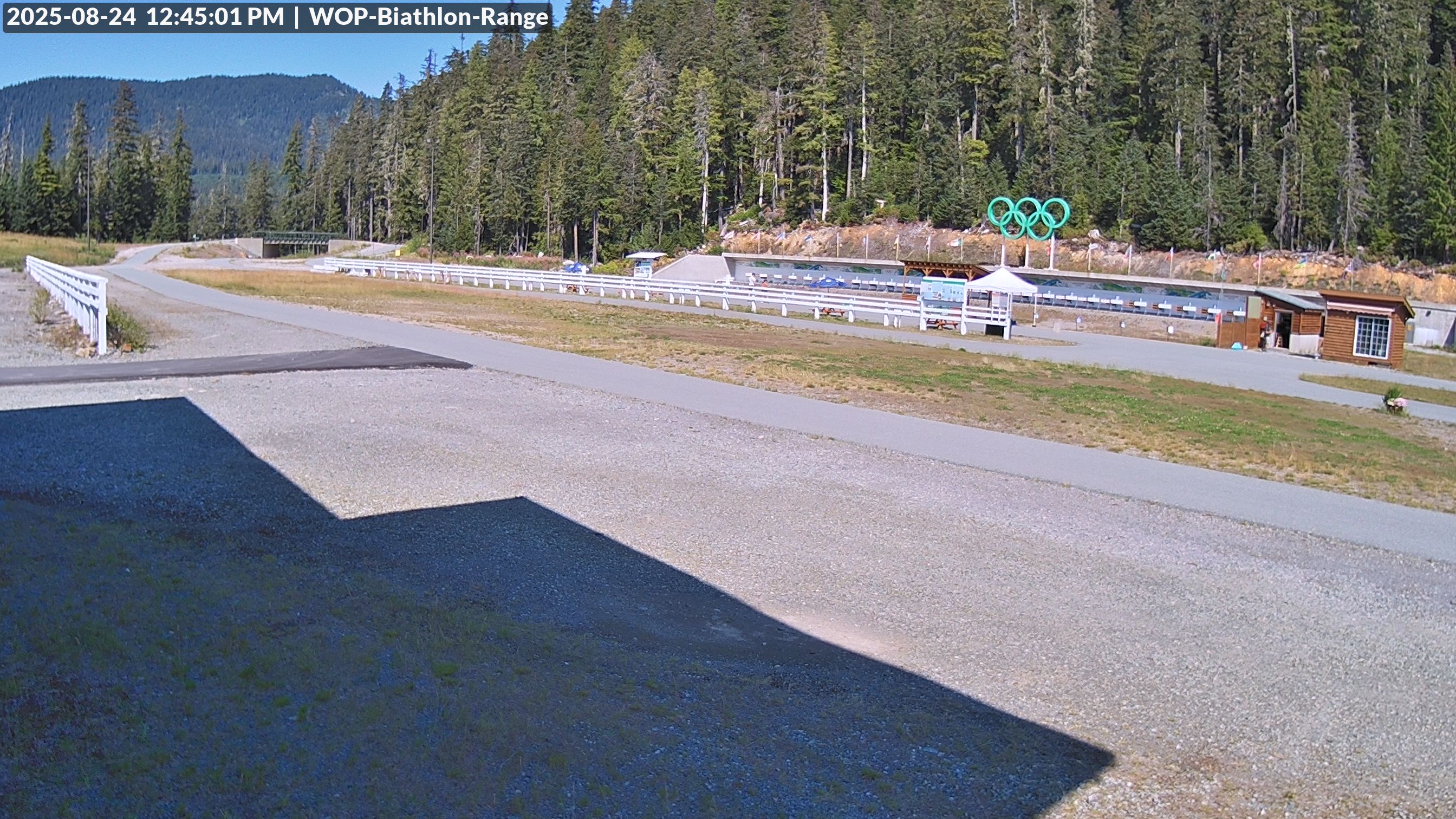View looking North East to the Olympic Biathlon Range