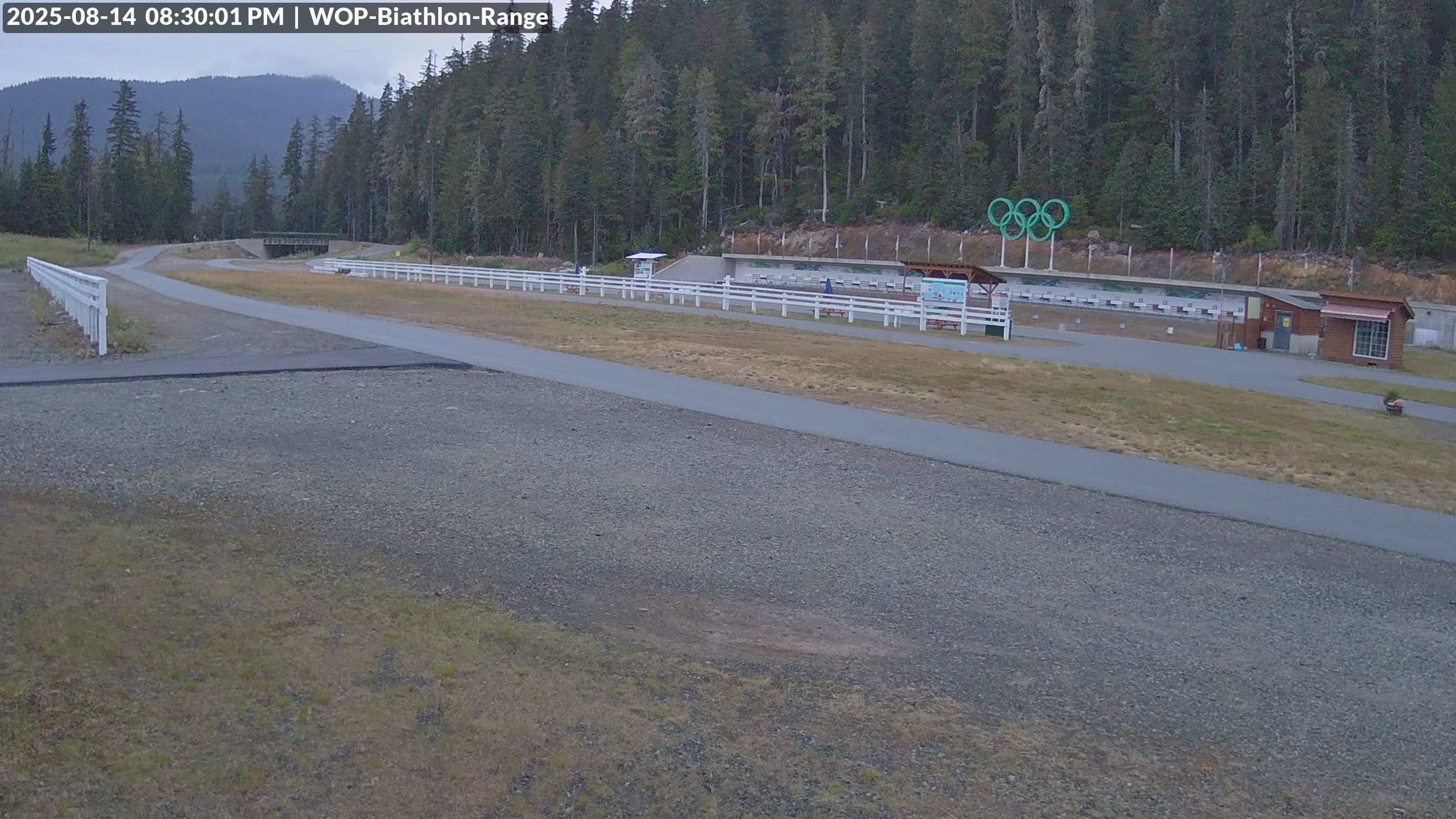 View looking North East to the Olympic Biathlon Range