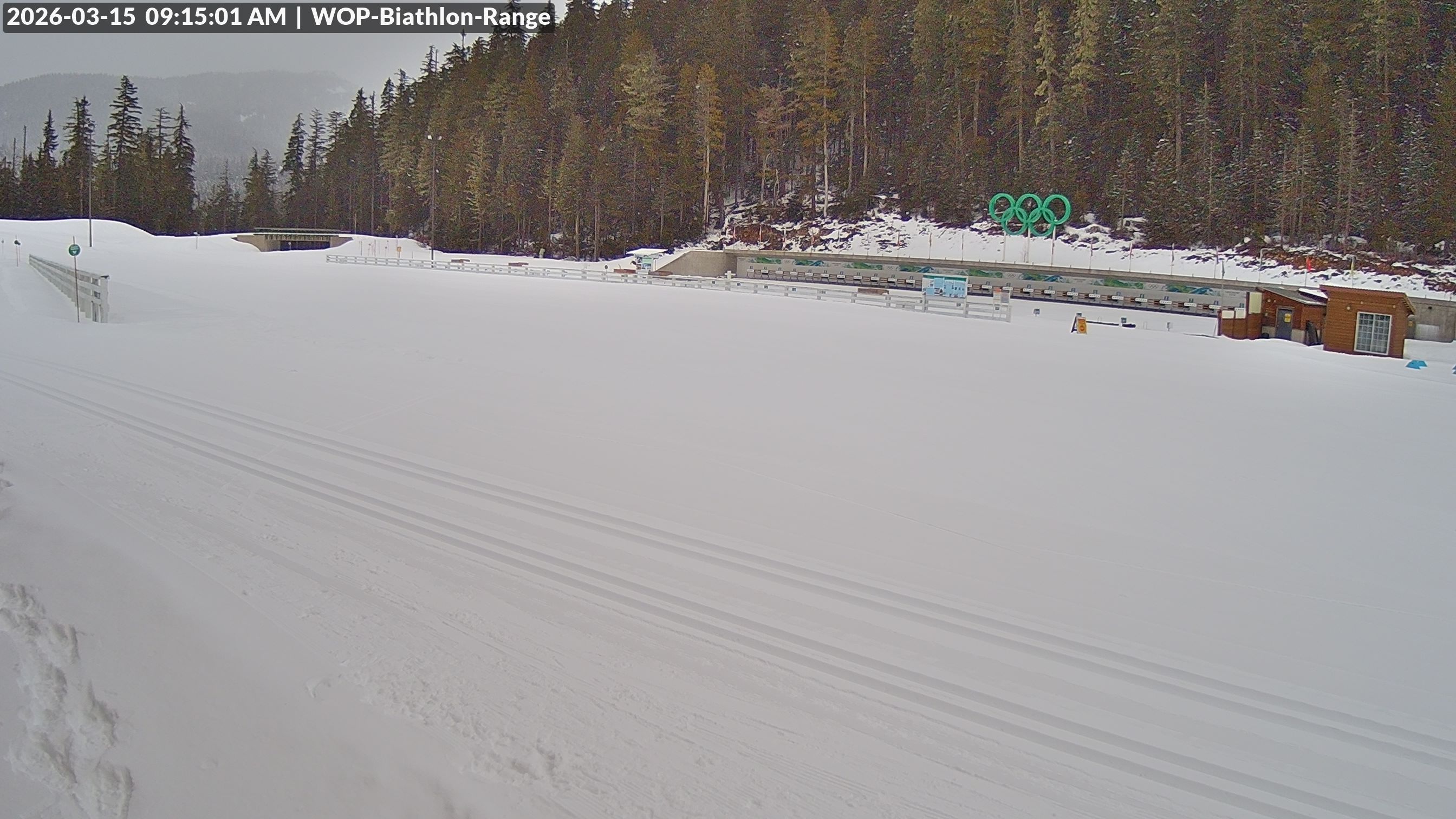 View looking North East to the Olympic Biathlon Range