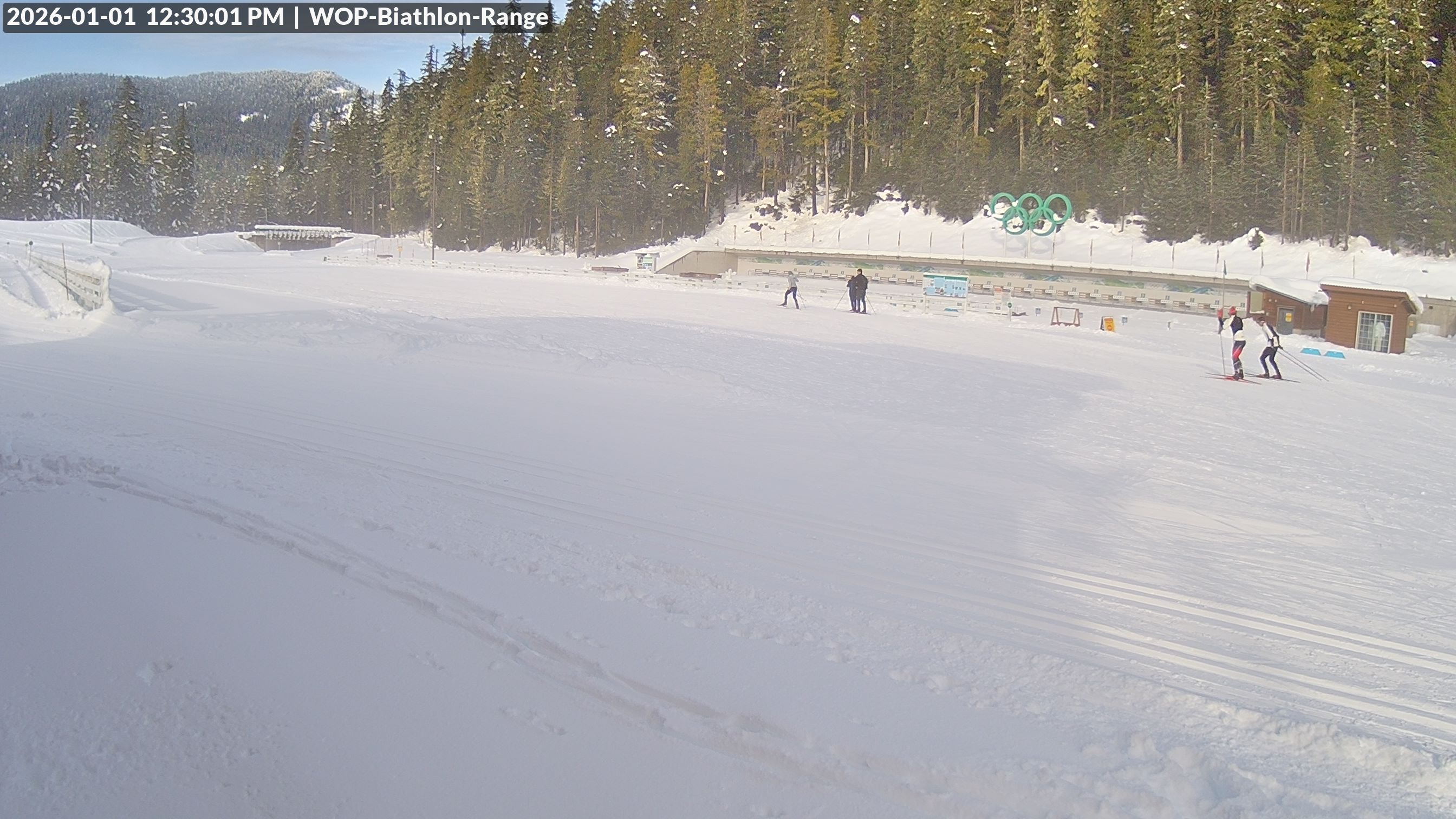 View looking North East to the Olympic Biathlon Range