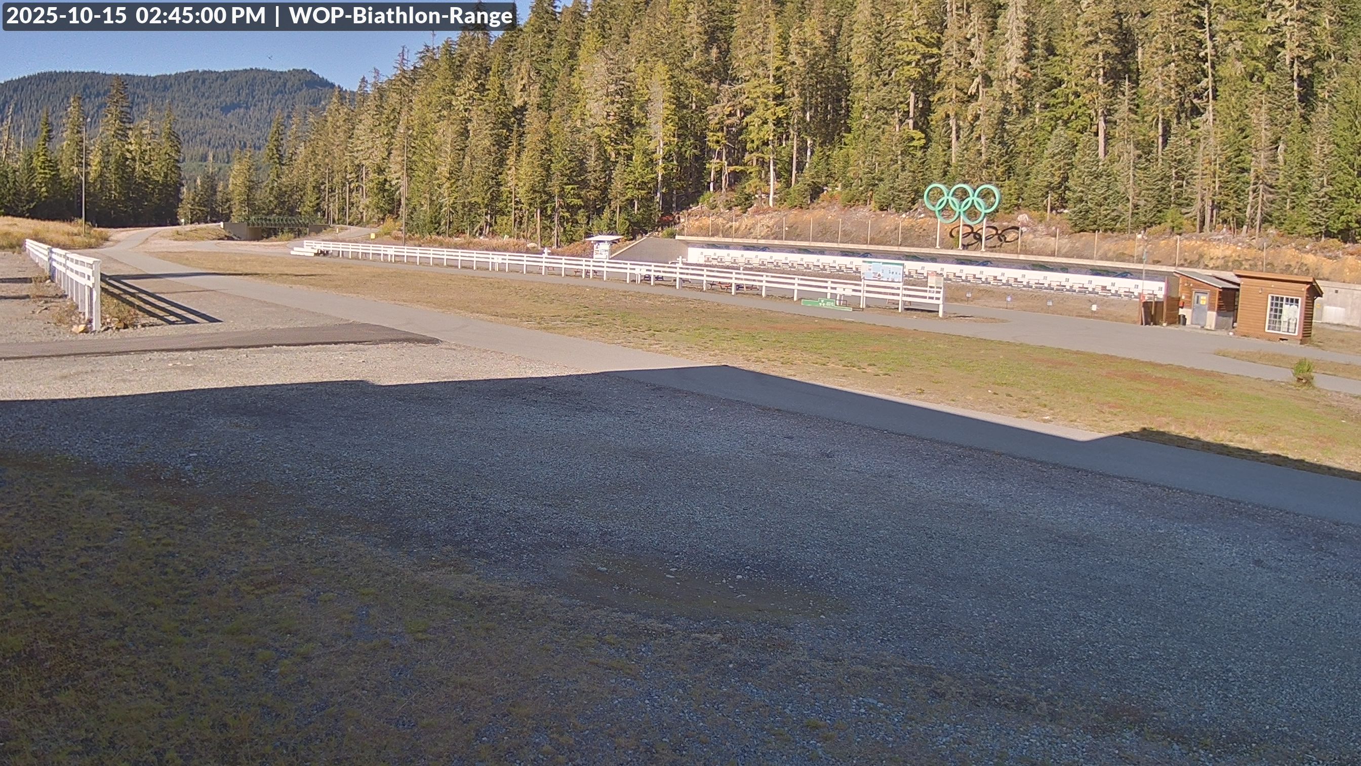 View looking North East to the Olympic Biathlon Range
