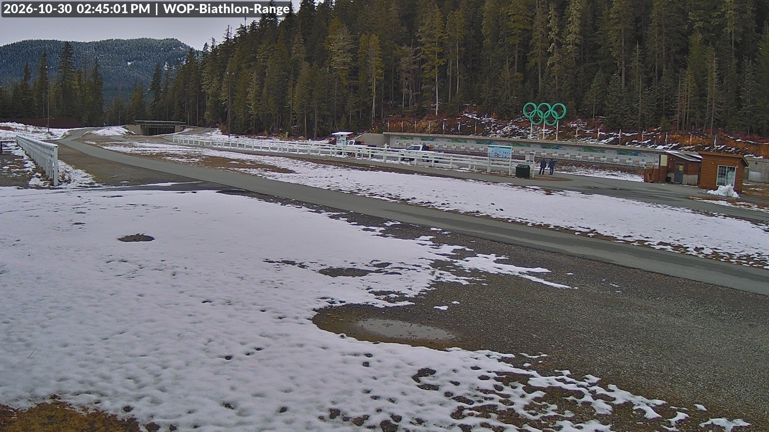 View looking North East to the Olympic Biathlon Range