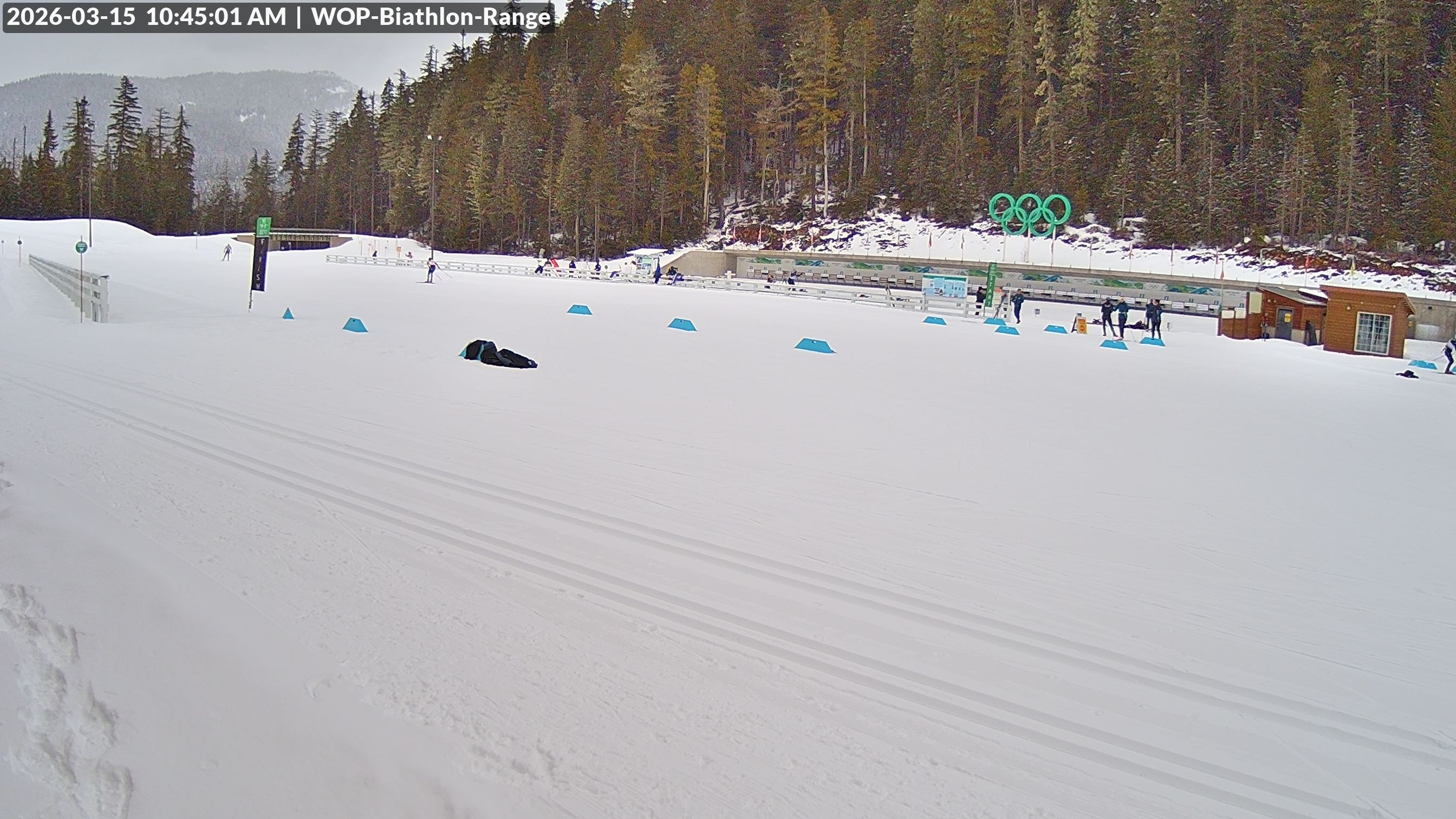 View looking North East to the Olympic Biathlon Range