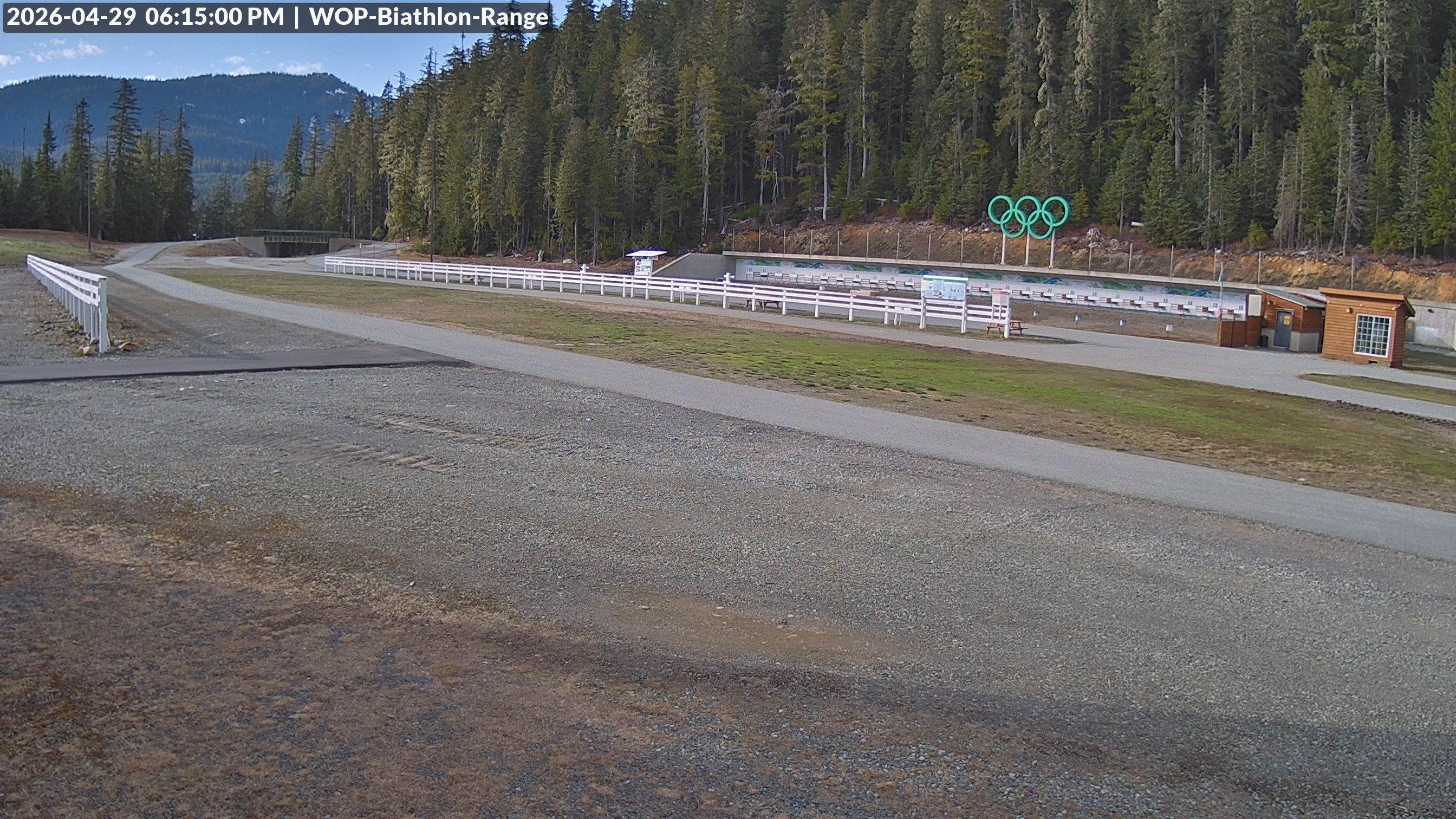 View looking North East to the Olympic Biathlon Range