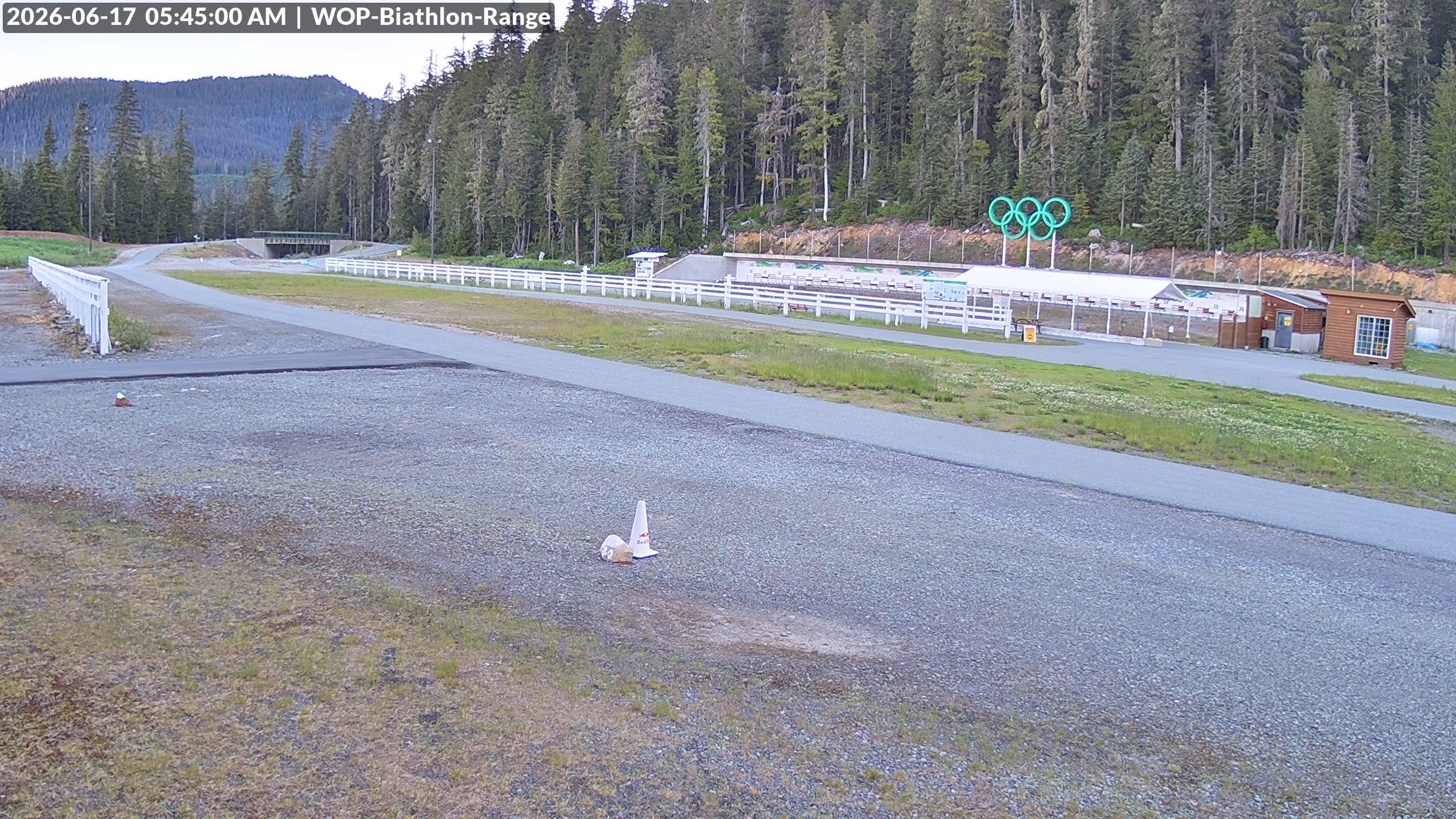 View looking North East to the Olympic Biathlon Range