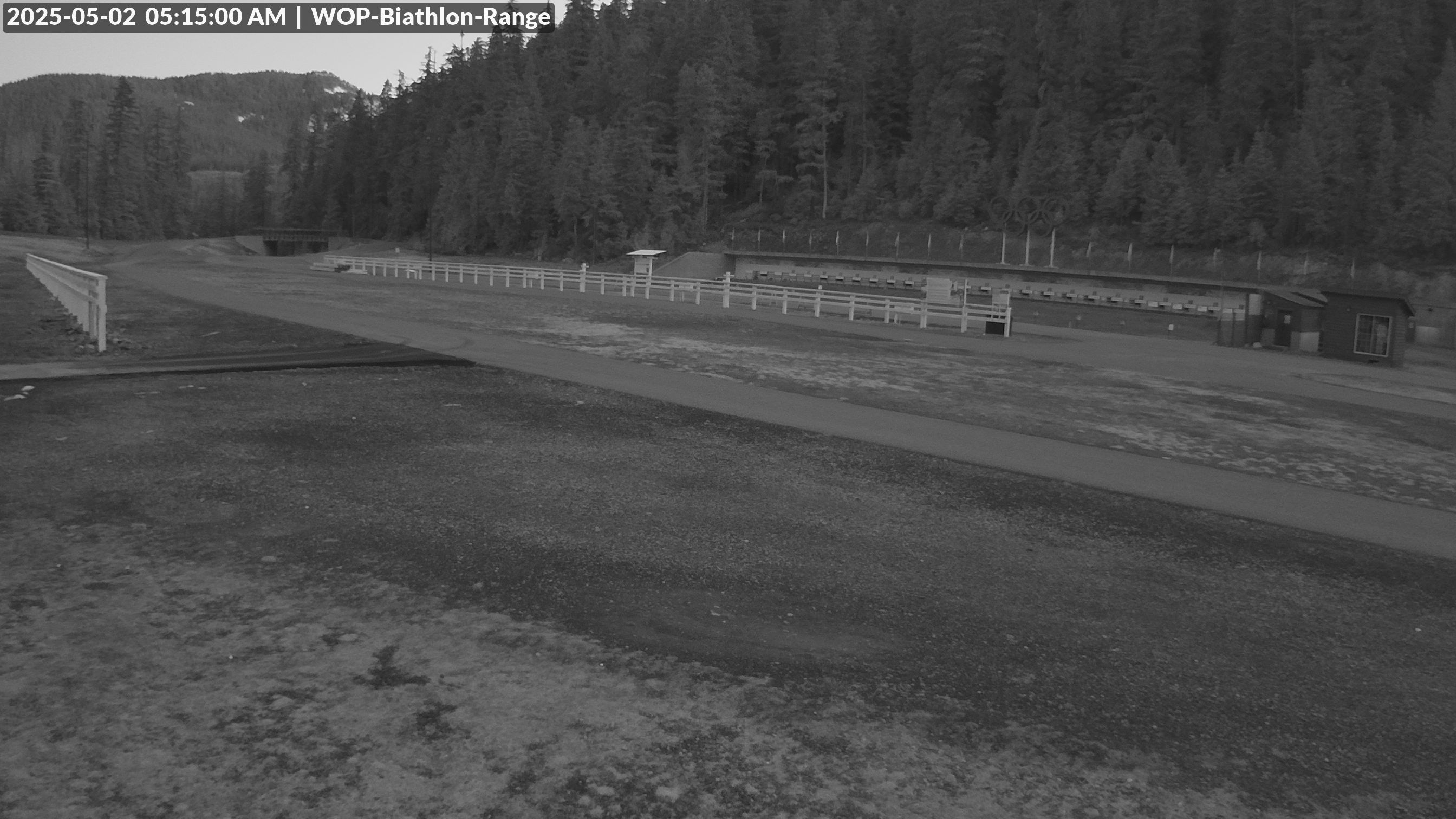 View looking North East to the Olympic Biathlon Range
