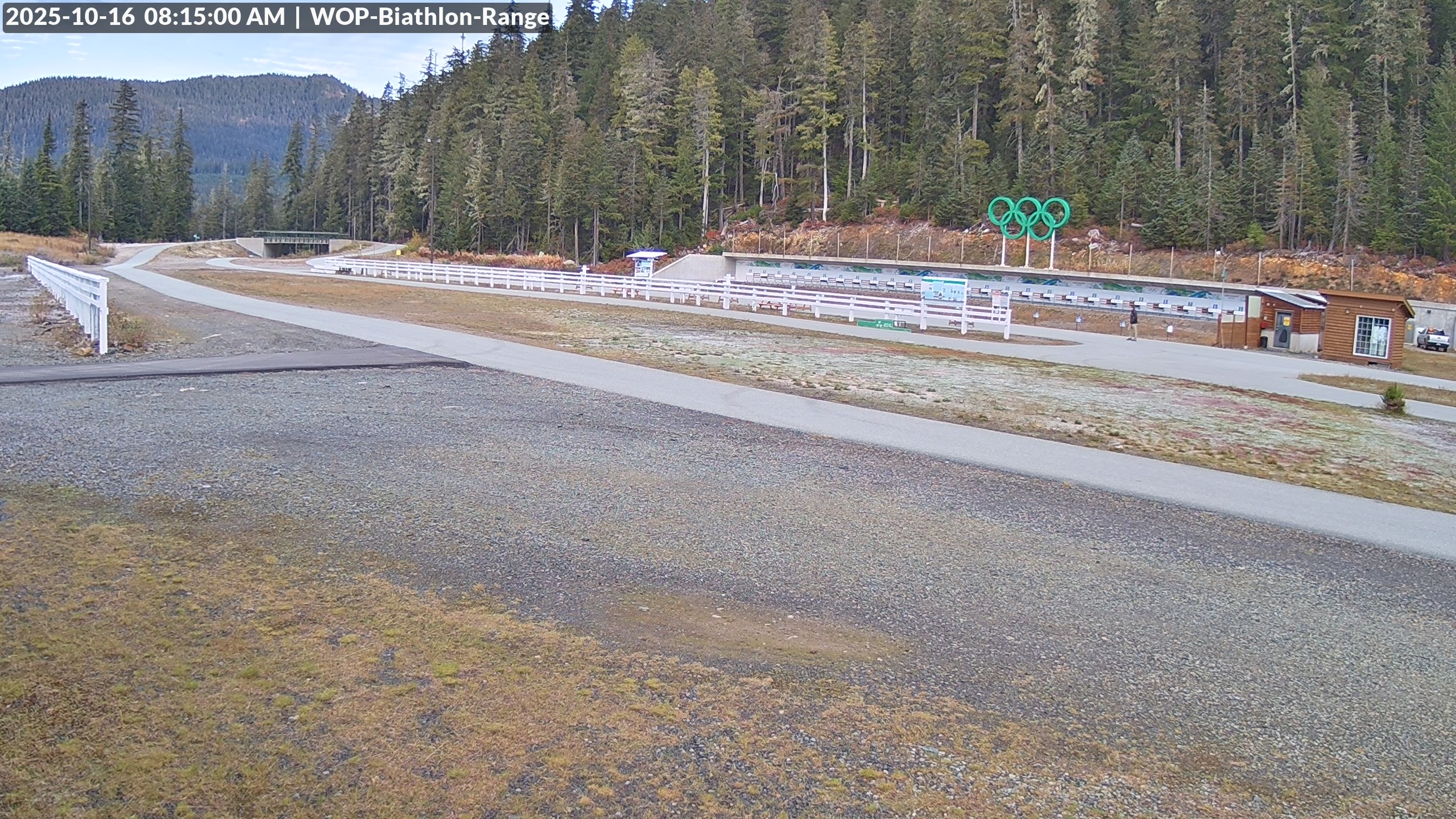 View looking North East to the Olympic Biathlon Range