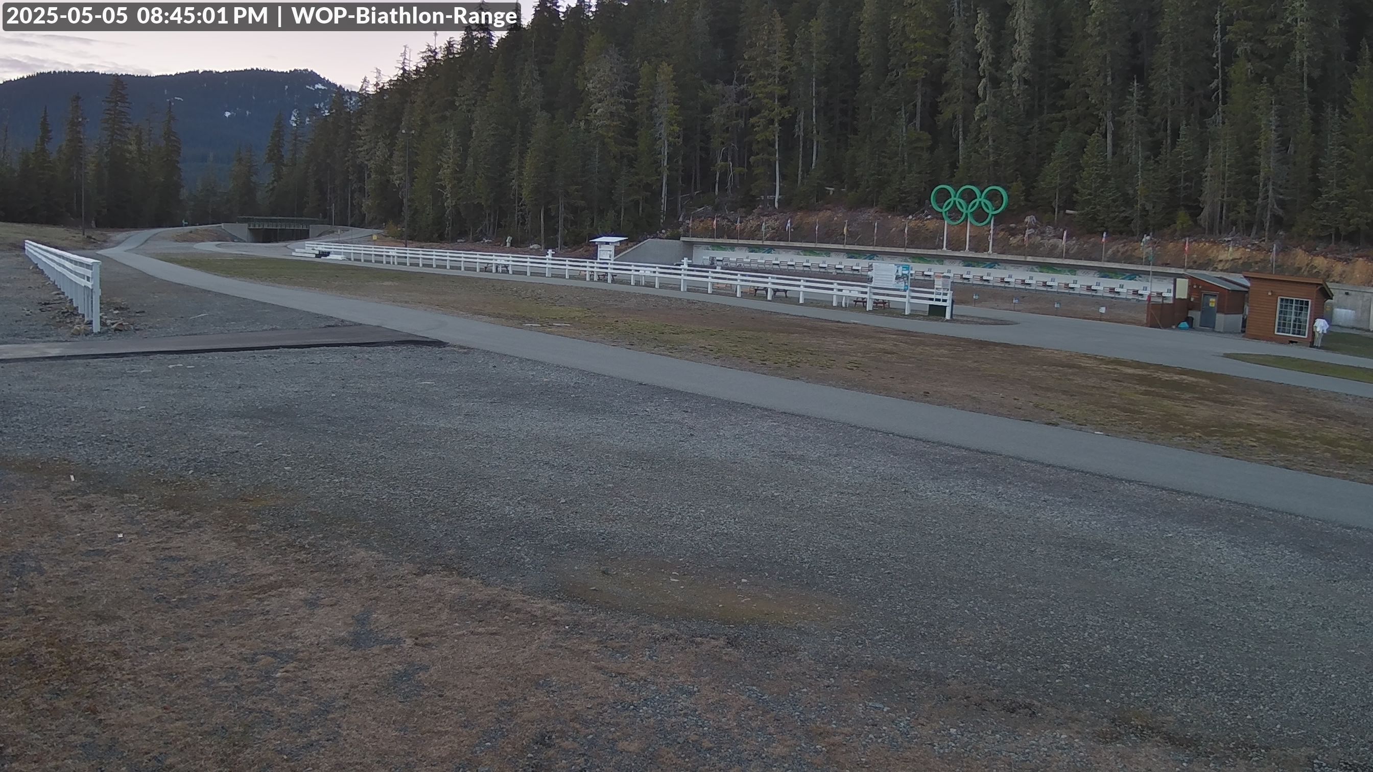 View looking North East to the Olympic Biathlon Range