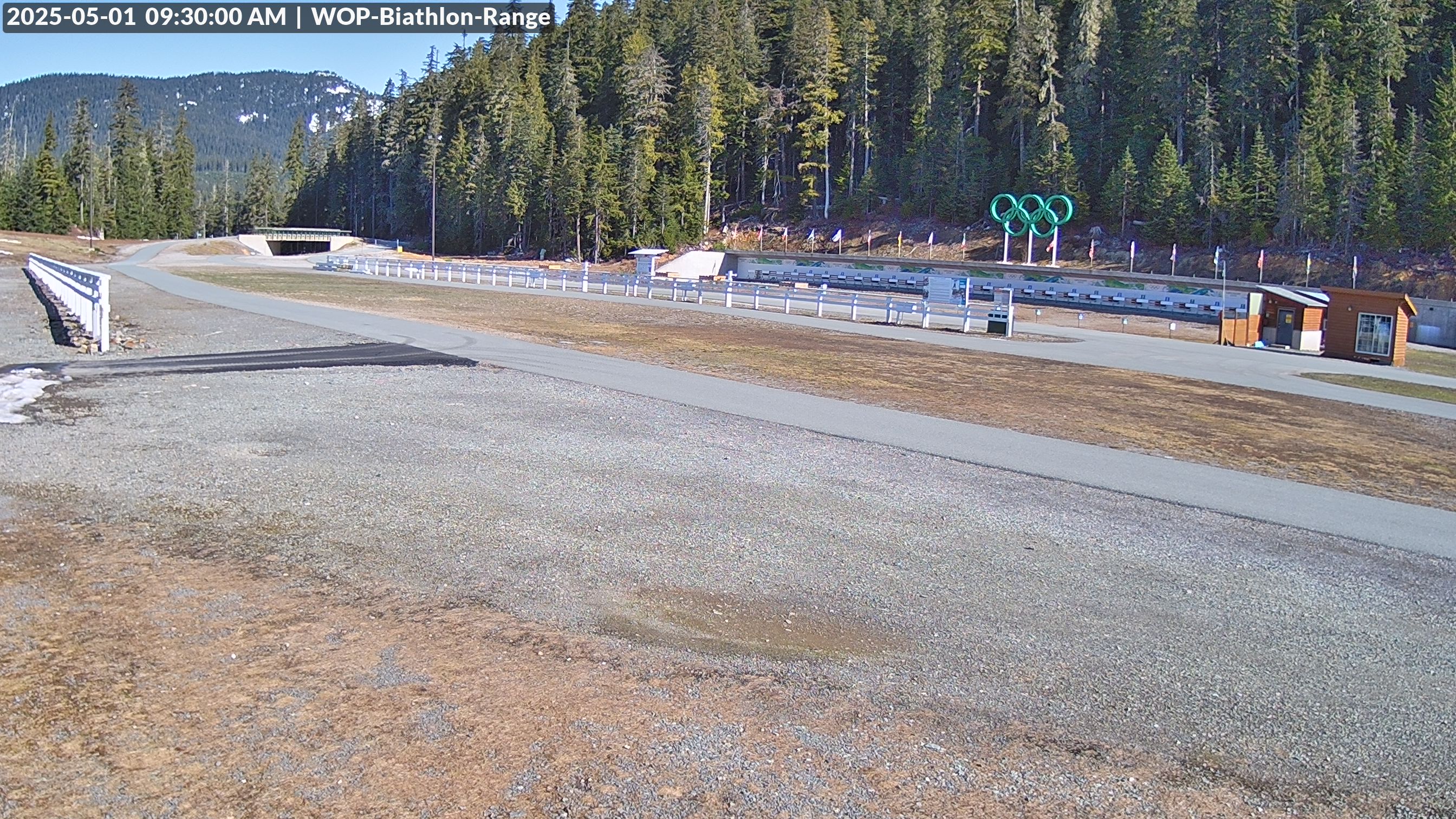 View looking North East to the Olympic Biathlon Range