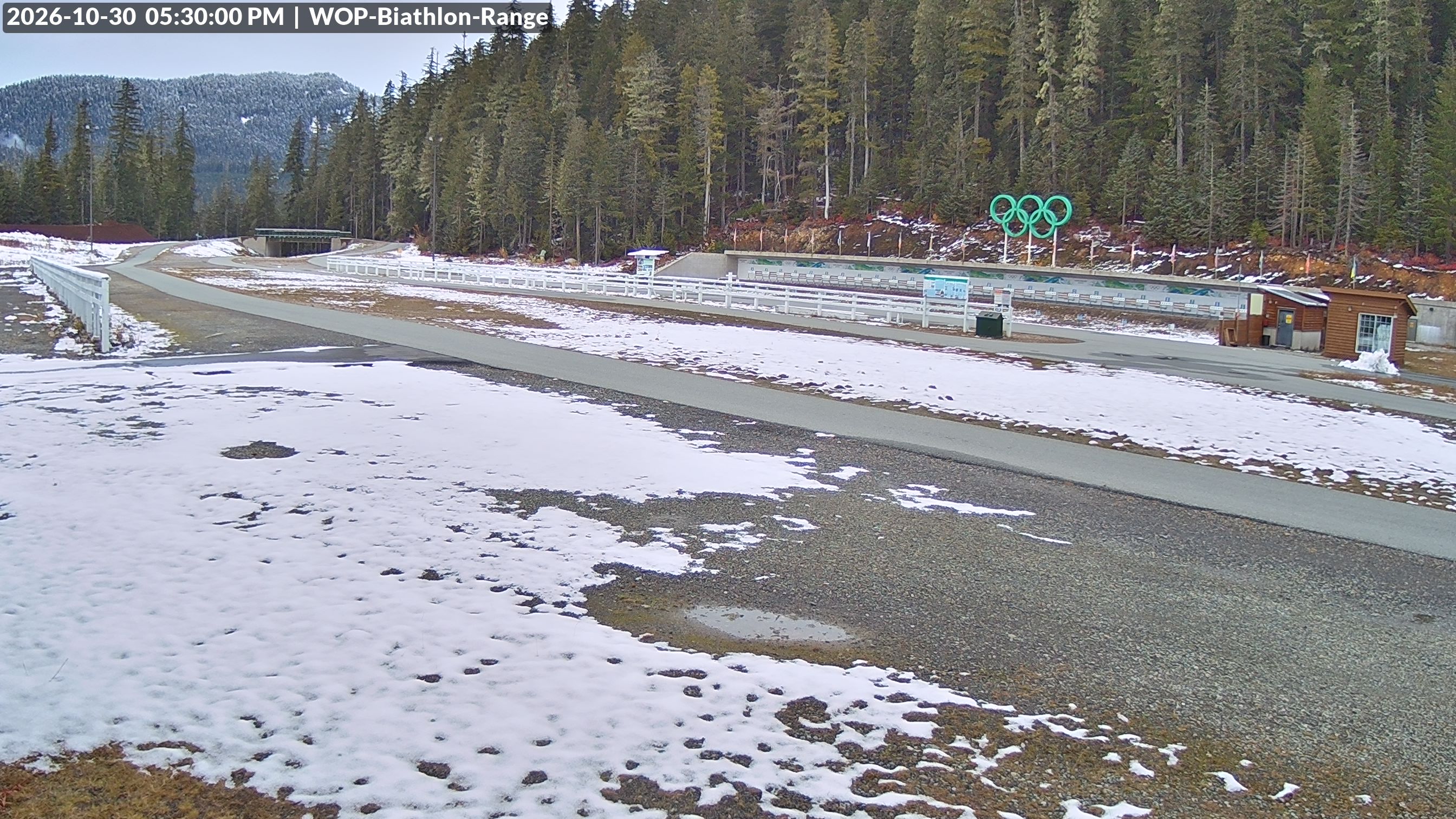 View looking North East to the Olympic Biathlon Range