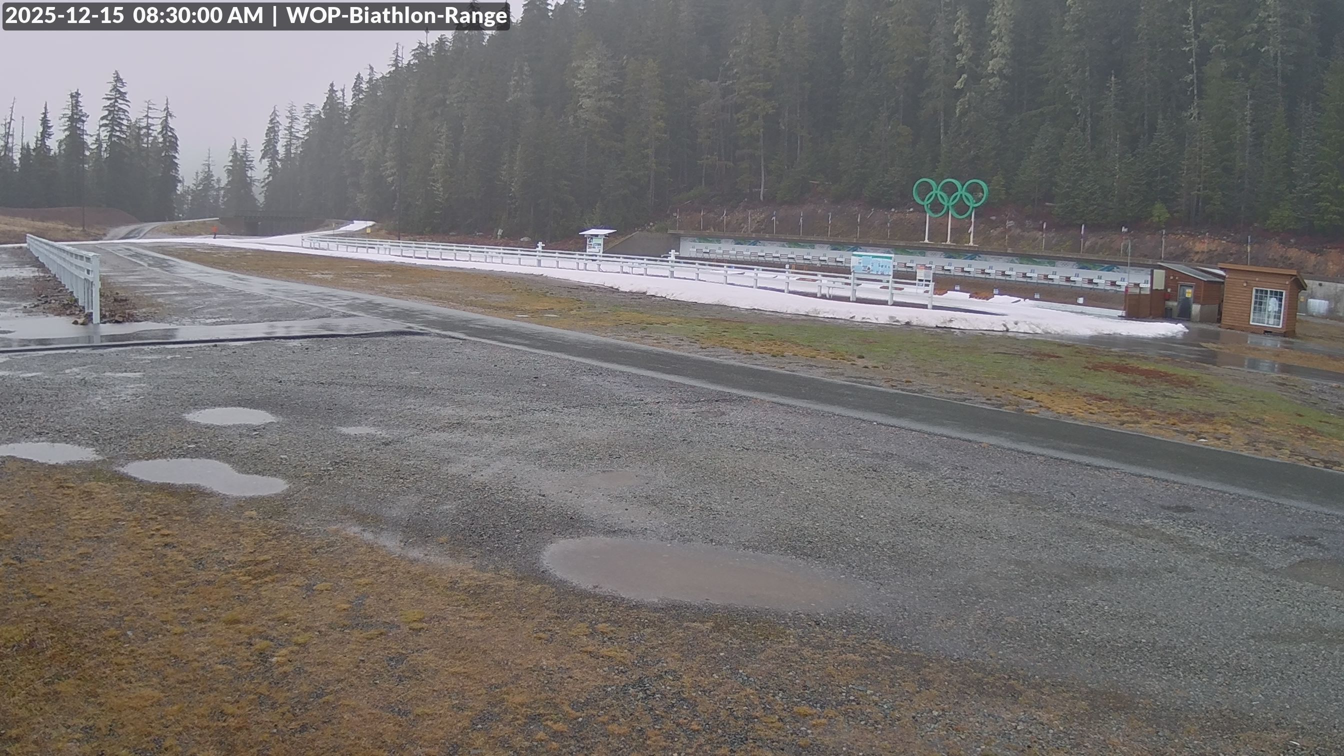 View looking North East to the Olympic Biathlon Range