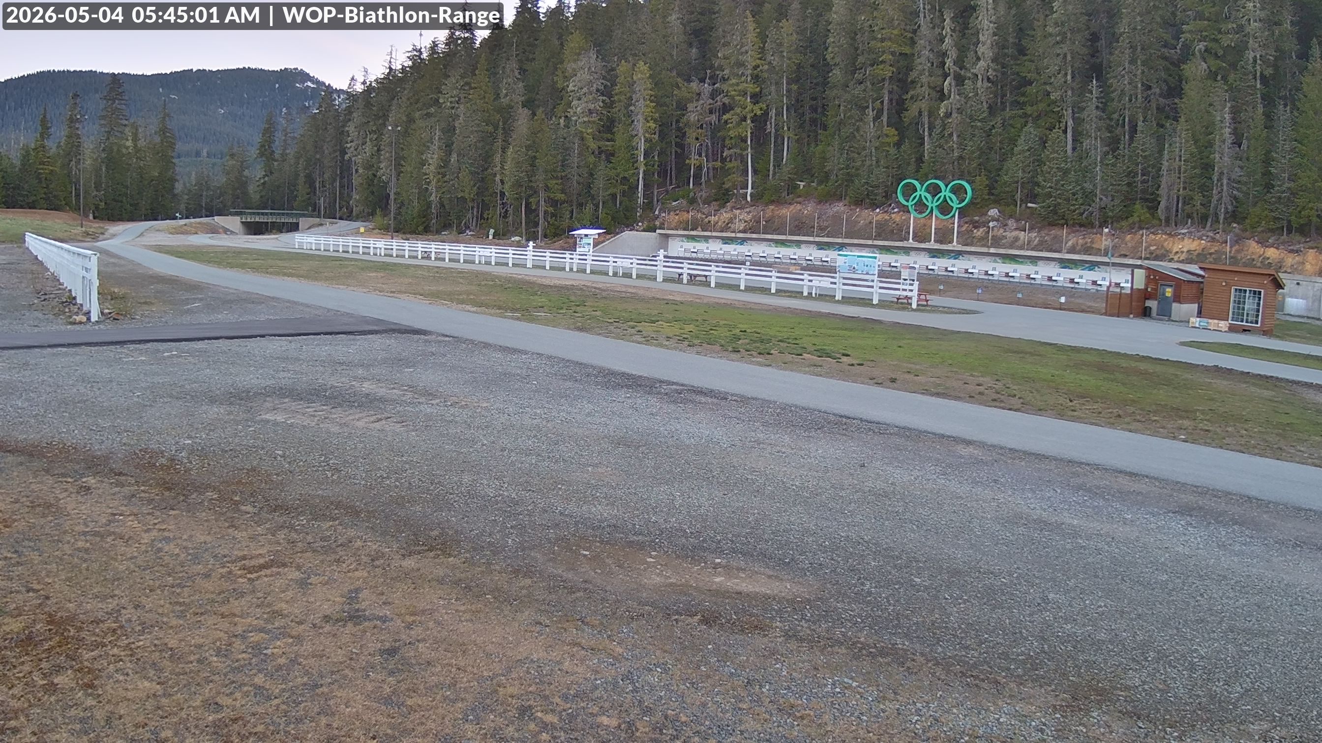 View looking North East to the Olympic Biathlon Range
