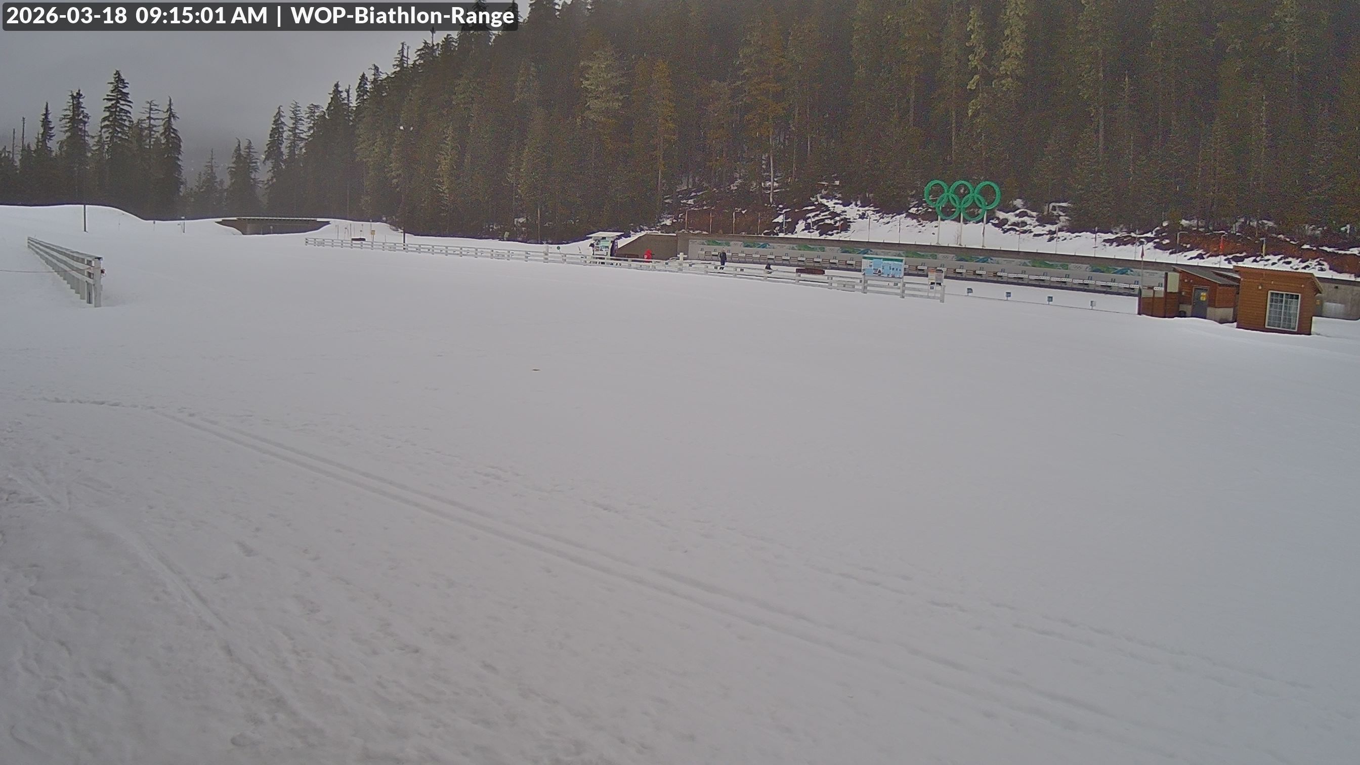 View looking North East to the Olympic Biathlon Range