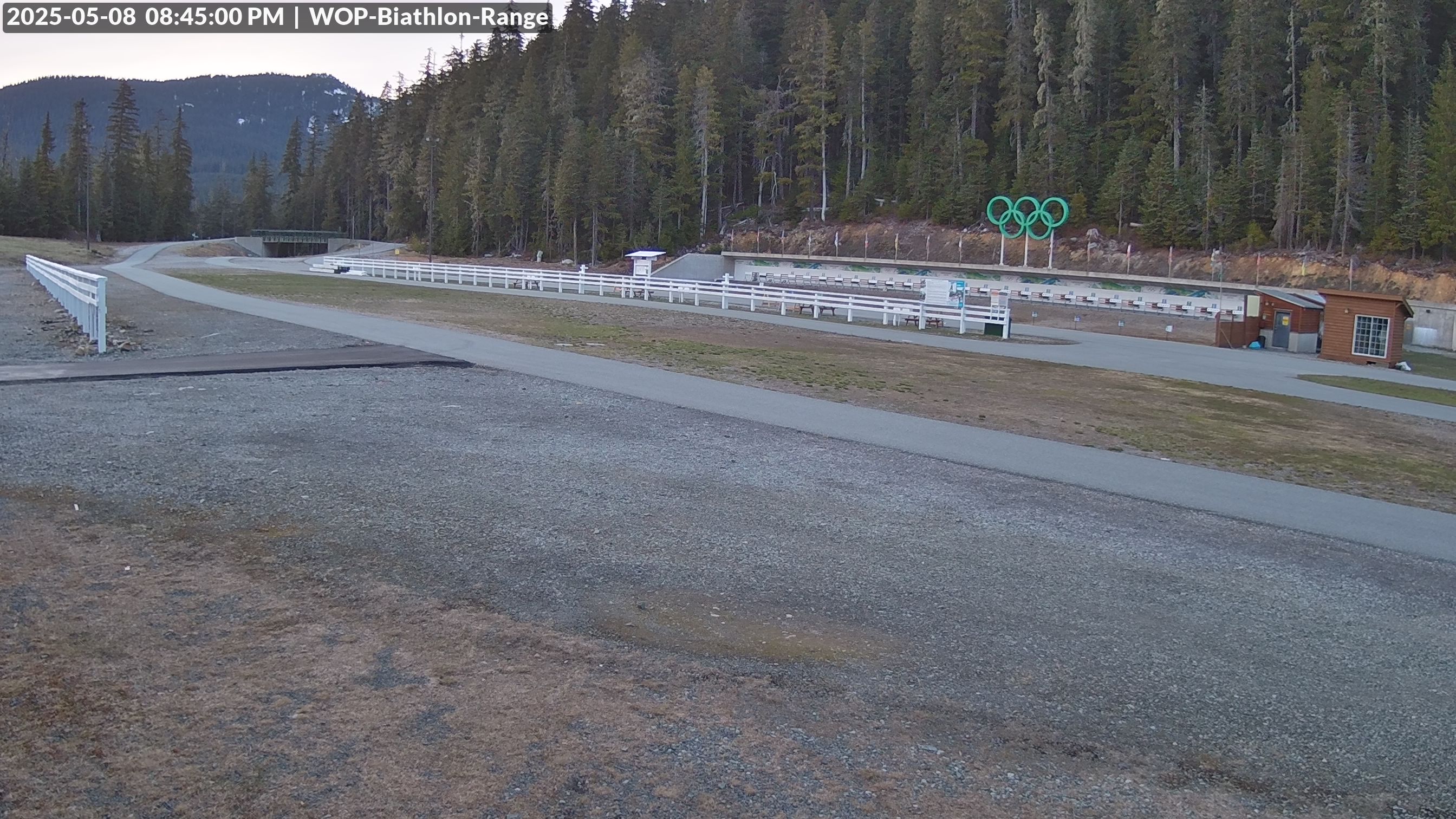 View looking North East to the Olympic Biathlon Range