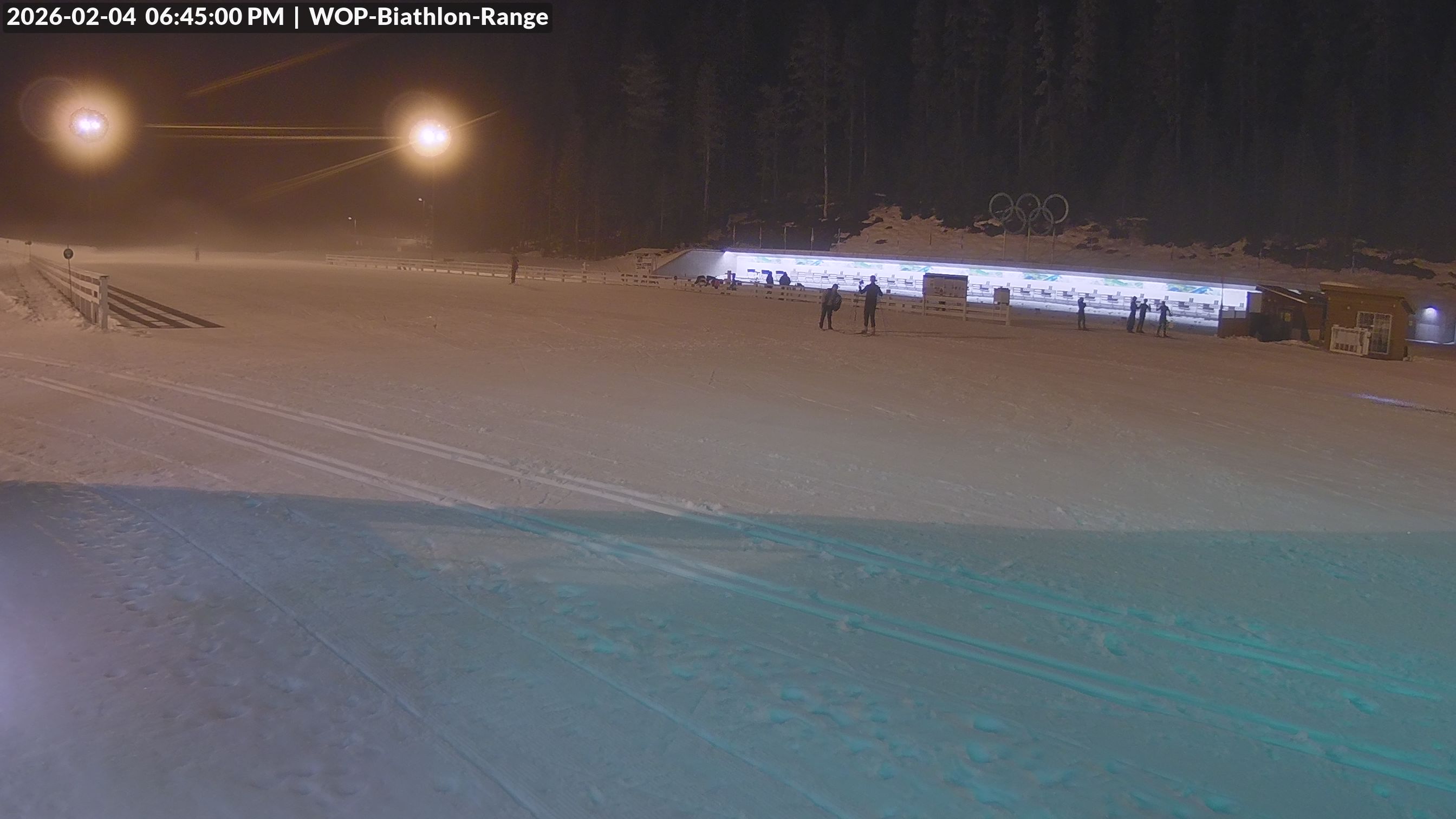 View looking North East to the Olympic Biathlon Range