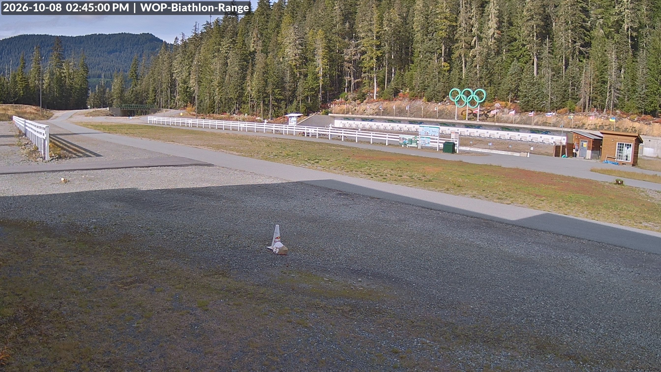 View looking North East to the Olympic Biathlon Range